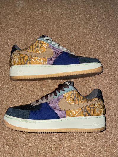 Travis Scott × Nike Air Force 1 Low Cactus Jack "Multi Color"