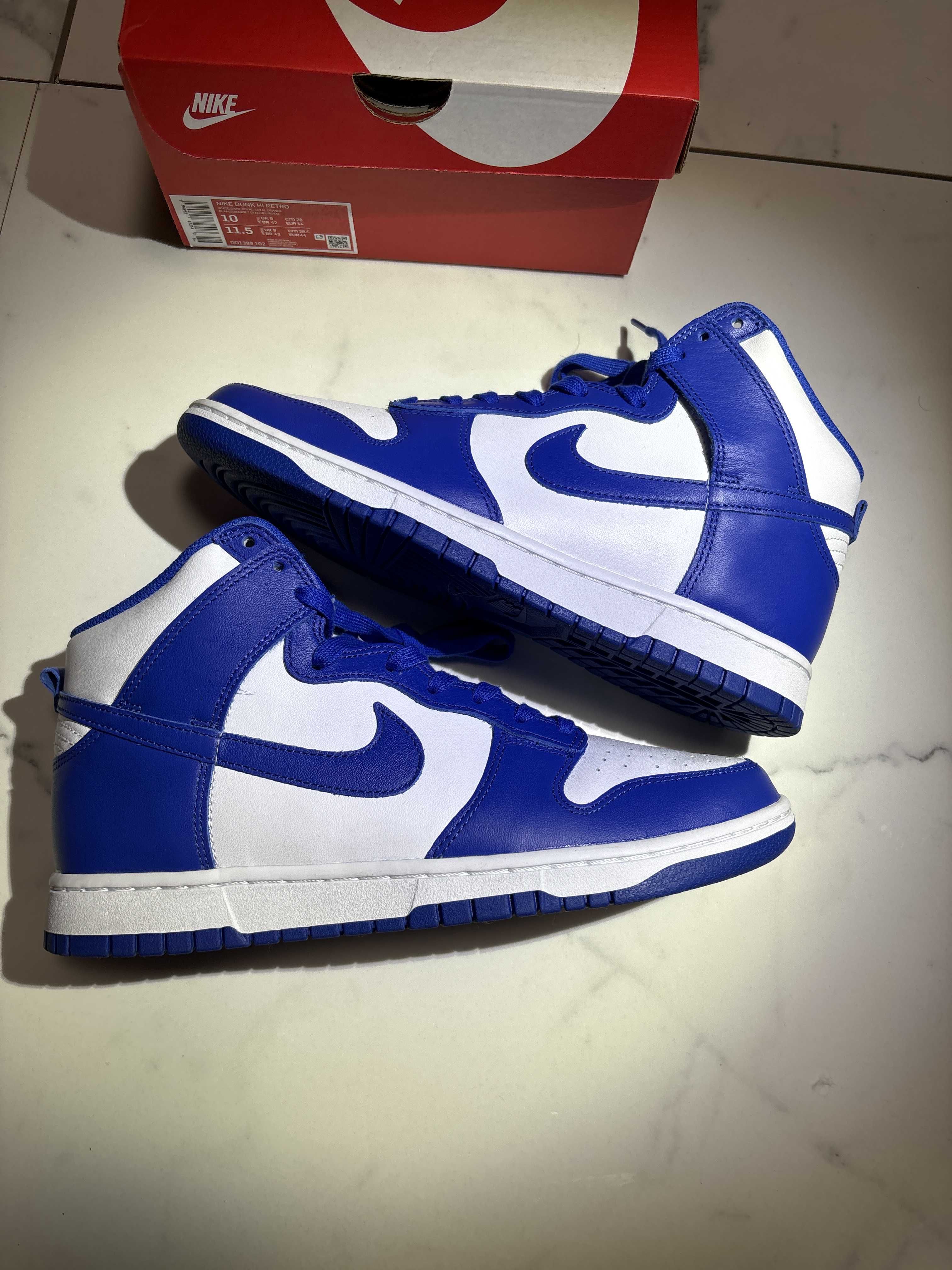 Nike Dunk High "Game Royal"