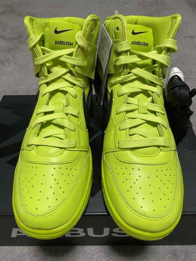 AMBUSH × NIKE DUNK HIGH "FLASH LIME"
