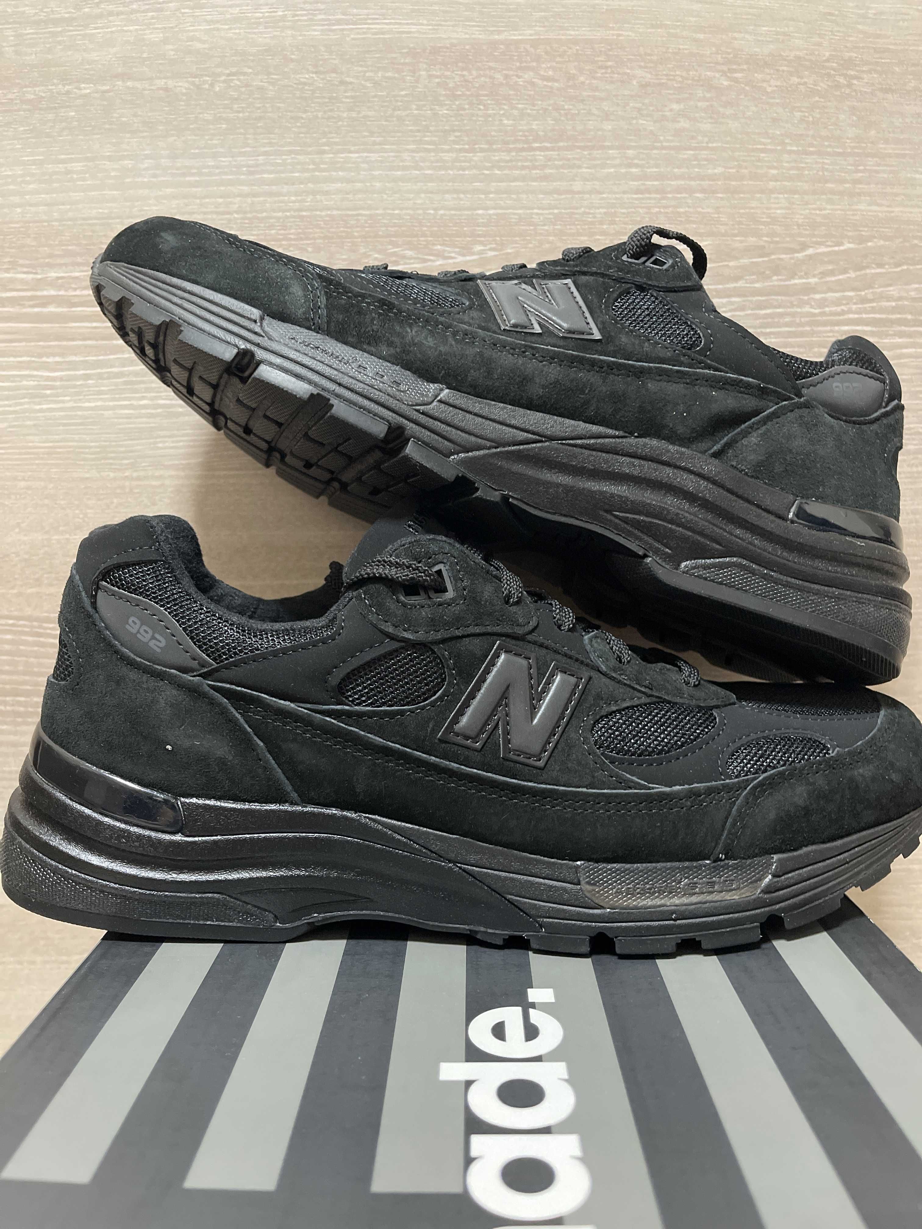 New Balance 992 "Triple Black"