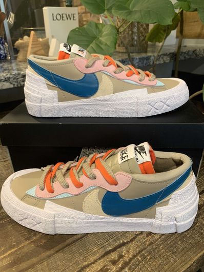 KAWS × sacai × Nike Blazer Low "Reed"