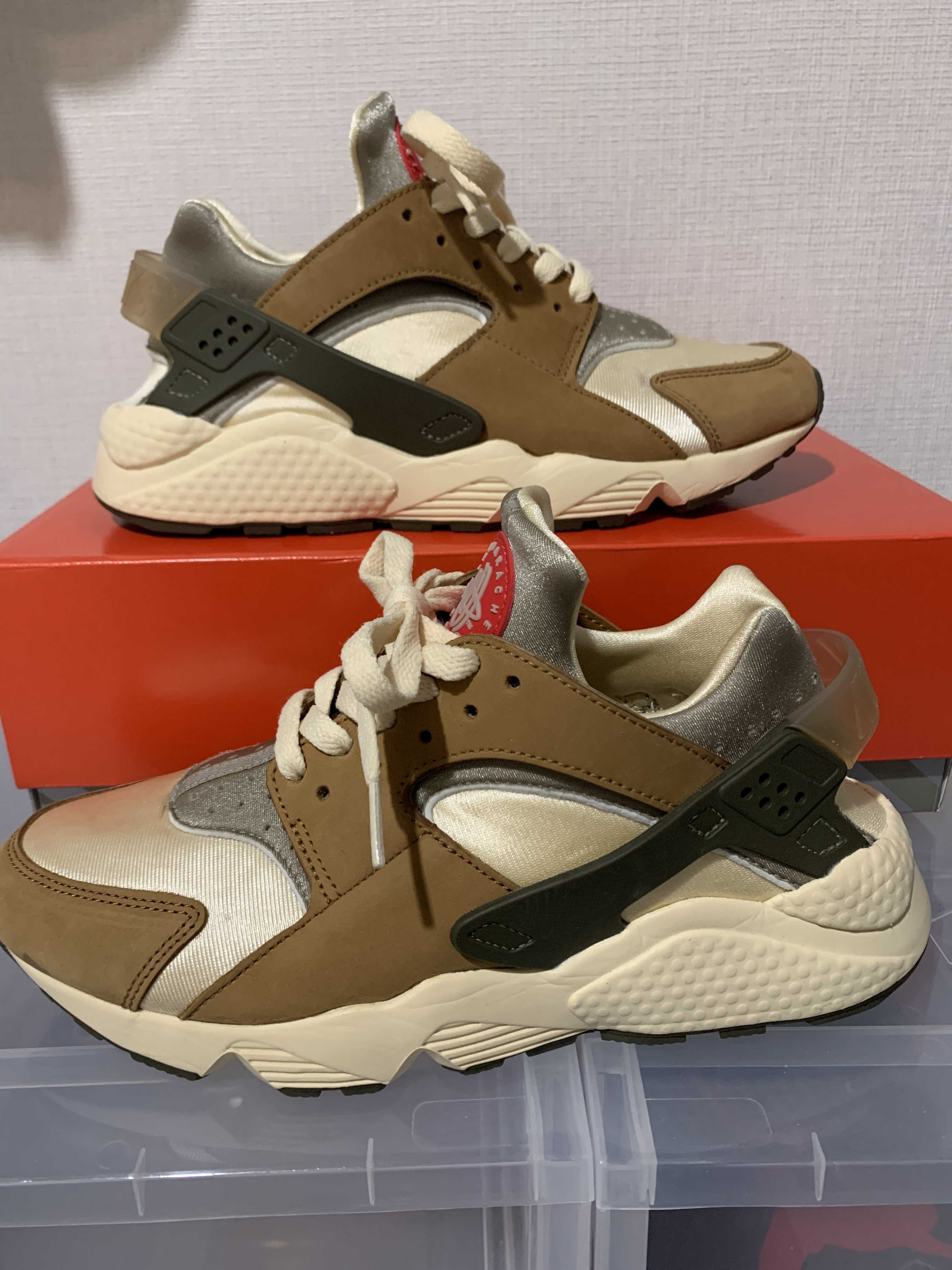 Stussy × Nike Air Huarache "Desert Oak"