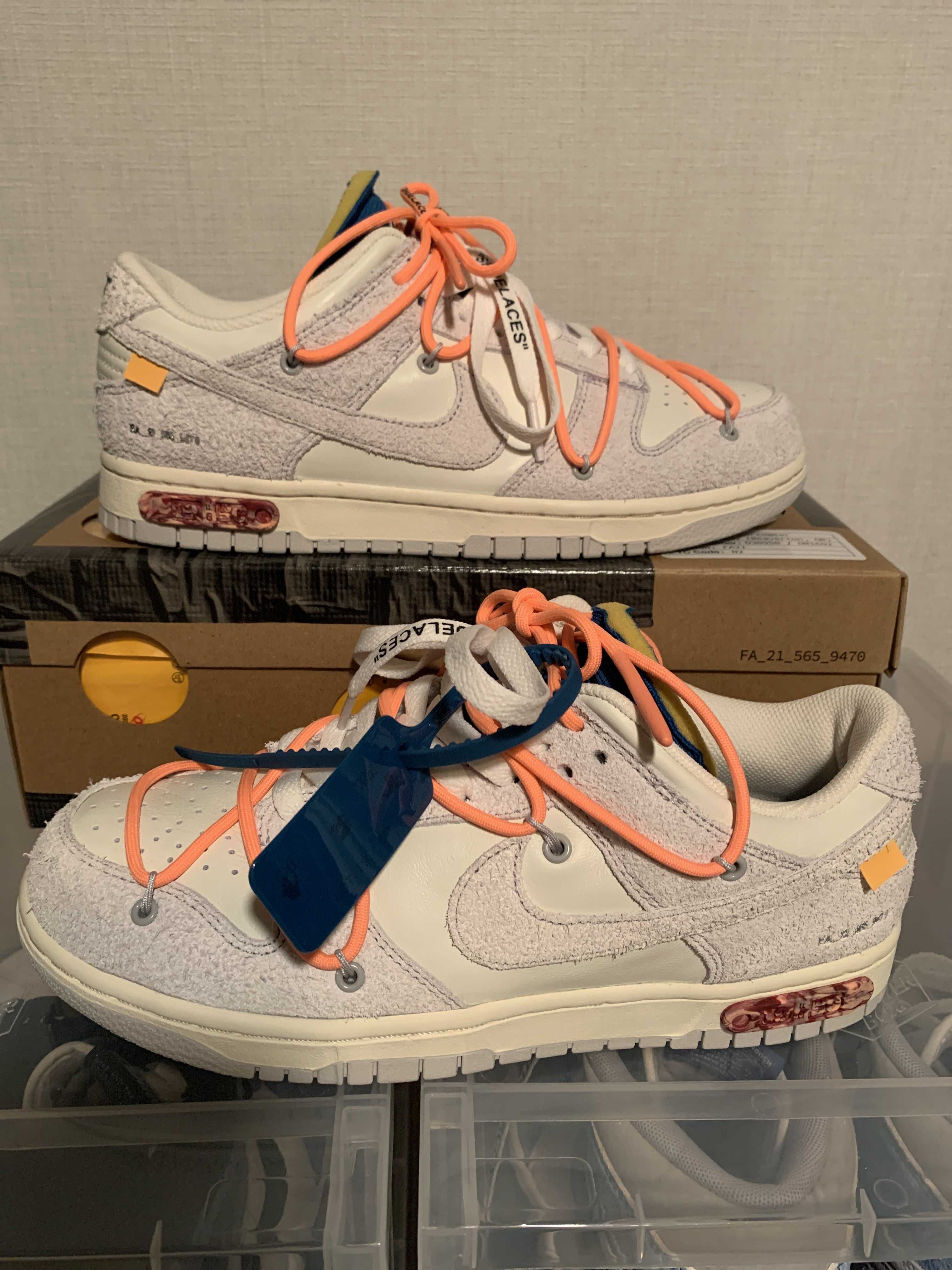 Off-White × Nike Dunk Low 1 of 50 "Lot.19"