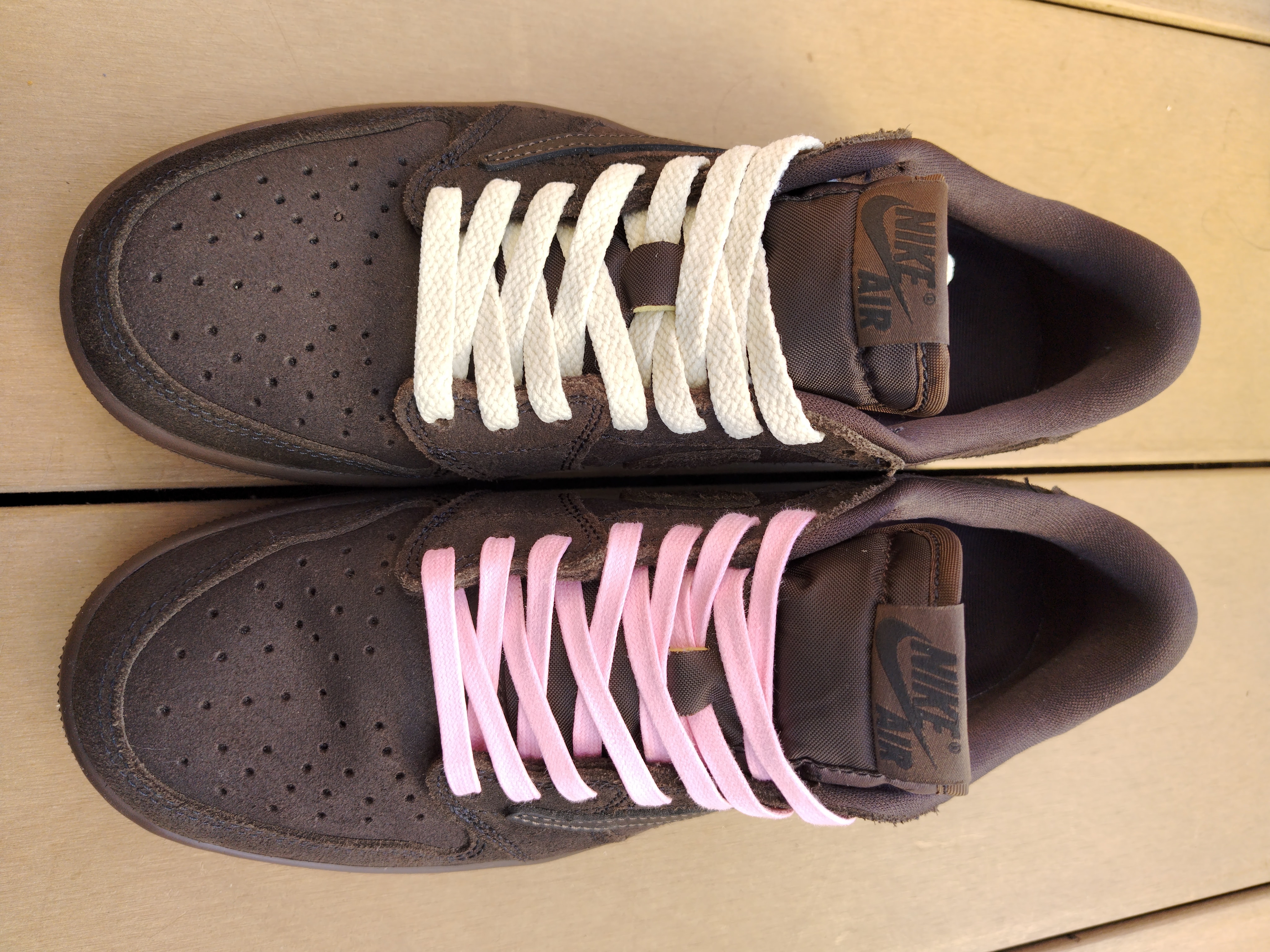 Travis Scott × Nike Air Jordan 1 Low OG SP "Velvet Brown and Dark Mocha"