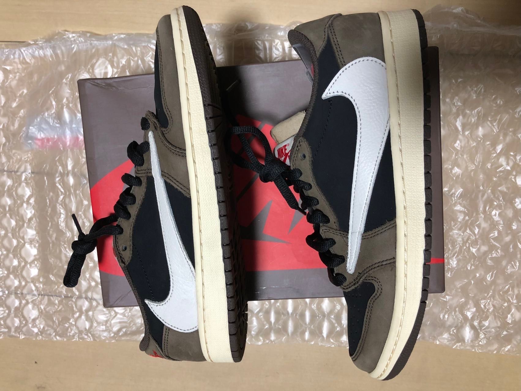 Travis Scott × Nike Air Jordan 1 Low OG SP-T  "Black/Dark Mocha"