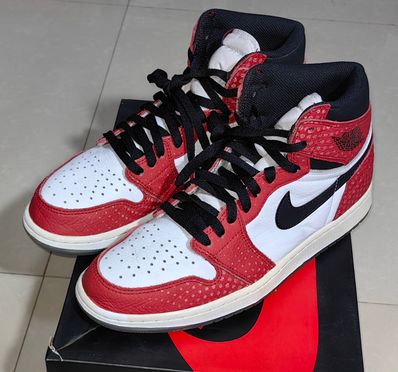 Spiderman × Nike Air Jordan 1 Origin Story