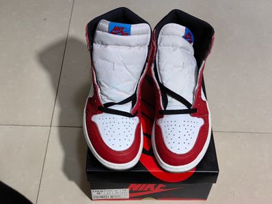 Spiderman × Nike Air Jordan 1 Origin Story "Gym Red/White/Photo Blue/Black"