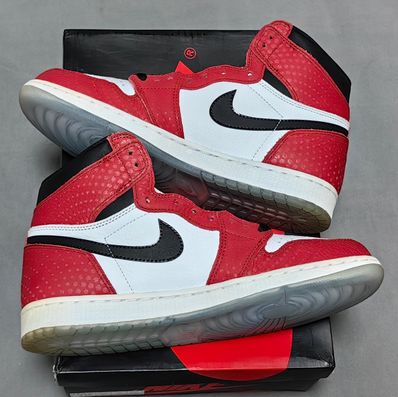 Spiderman × Nike Air Jordan 1 Origin Story "Gym Red/White/Photo Blue/Black"