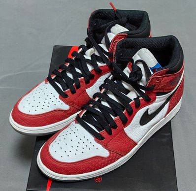 Spiderman × Nike Air Jordan 1 Origin Story "Gym Red/White/Photo Blue/Black"