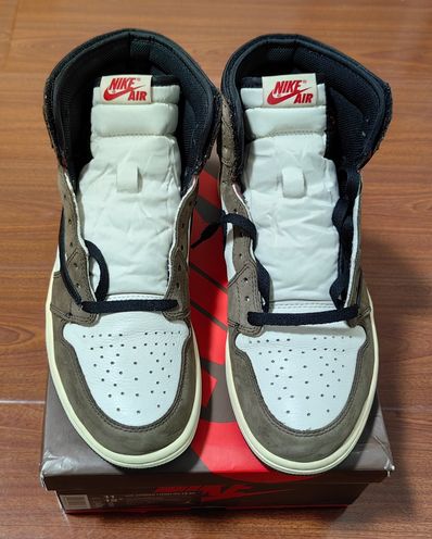 Travis Scott × Nike Air Jordan 1 Retro High OG TS SP "Sail/Dark Mocha"