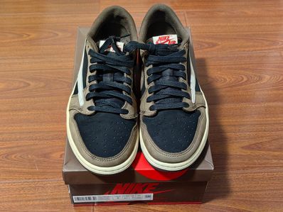 Travis Scott × Nike Air Jordan 1 Low OG SP-T "Black/Dark Mocha"