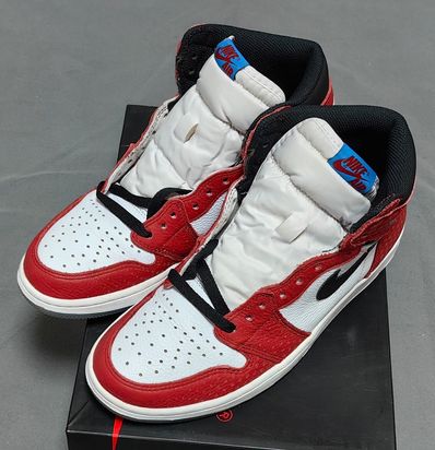Spiderman × Nike Air Jordan 1 Origin Story "Gym Red/White/Photo Blue/Black"