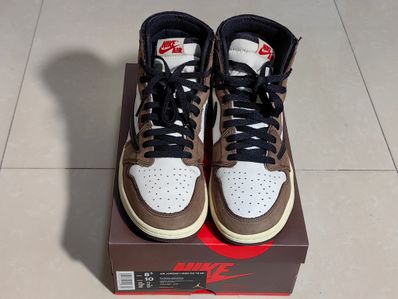 Travis Scott × Nike Air Jordan 1 Retro High OG TS SP "Sail/Dark Mocha"