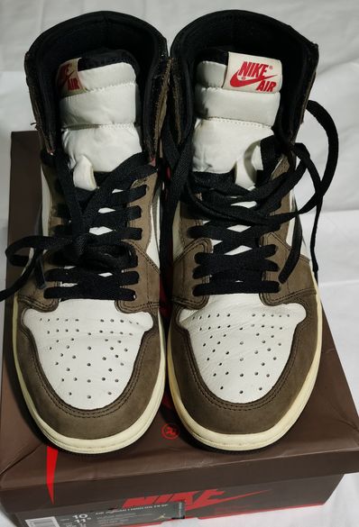 Travis Scott × Nike Air Jordan 1 Retro High OG TS SP "Sail/Dark Mocha"
