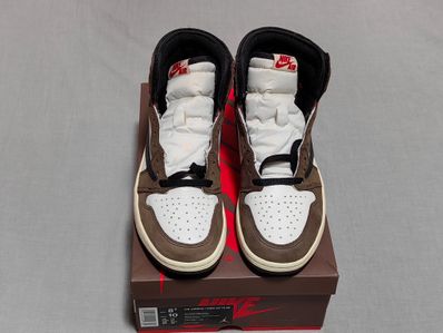 Travis Scott × Nike Air Jordan 1 Retro High OG TS SP "Sail/Dark Mocha"