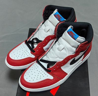 Spiderman × Nike Air Jordan 1 Origin Story "Gym Red/White/Photo Blue/Black"
