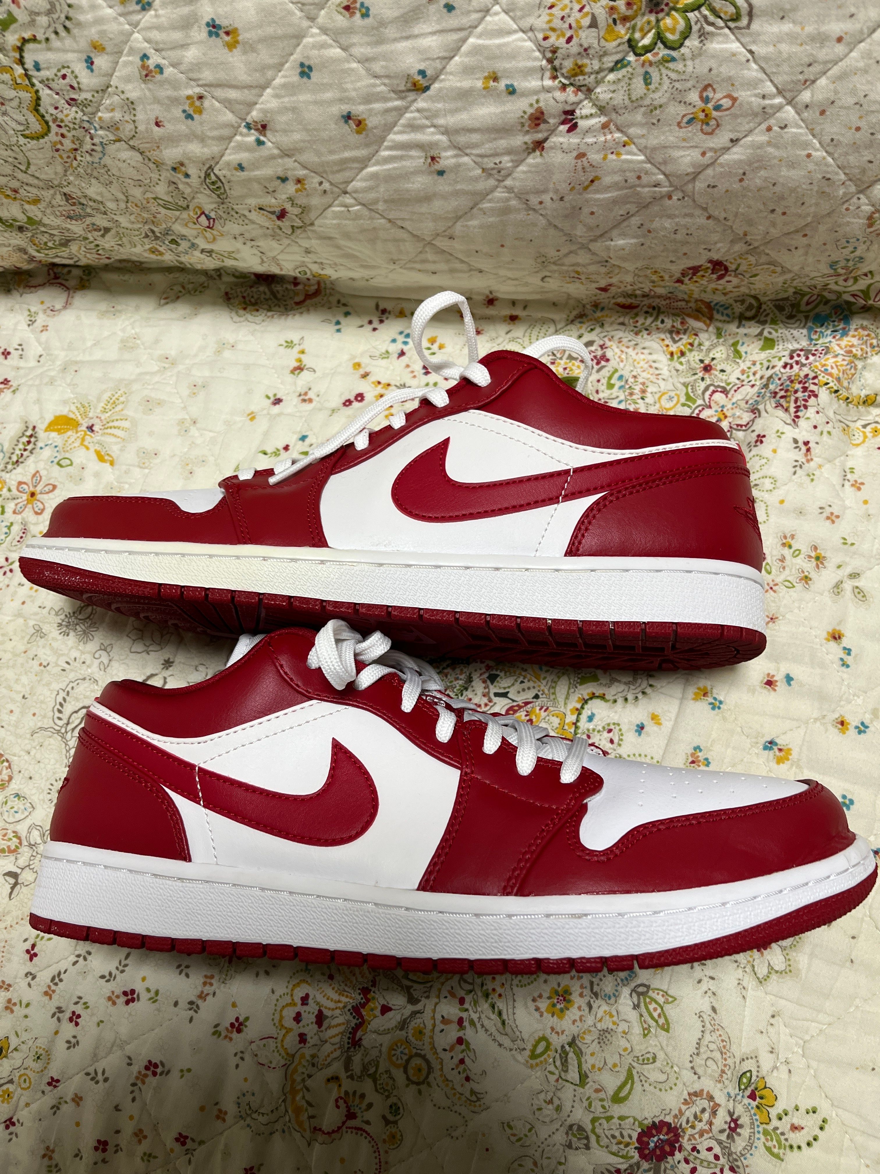 Nike Air Jordan 1 Low "Gym Red/White"