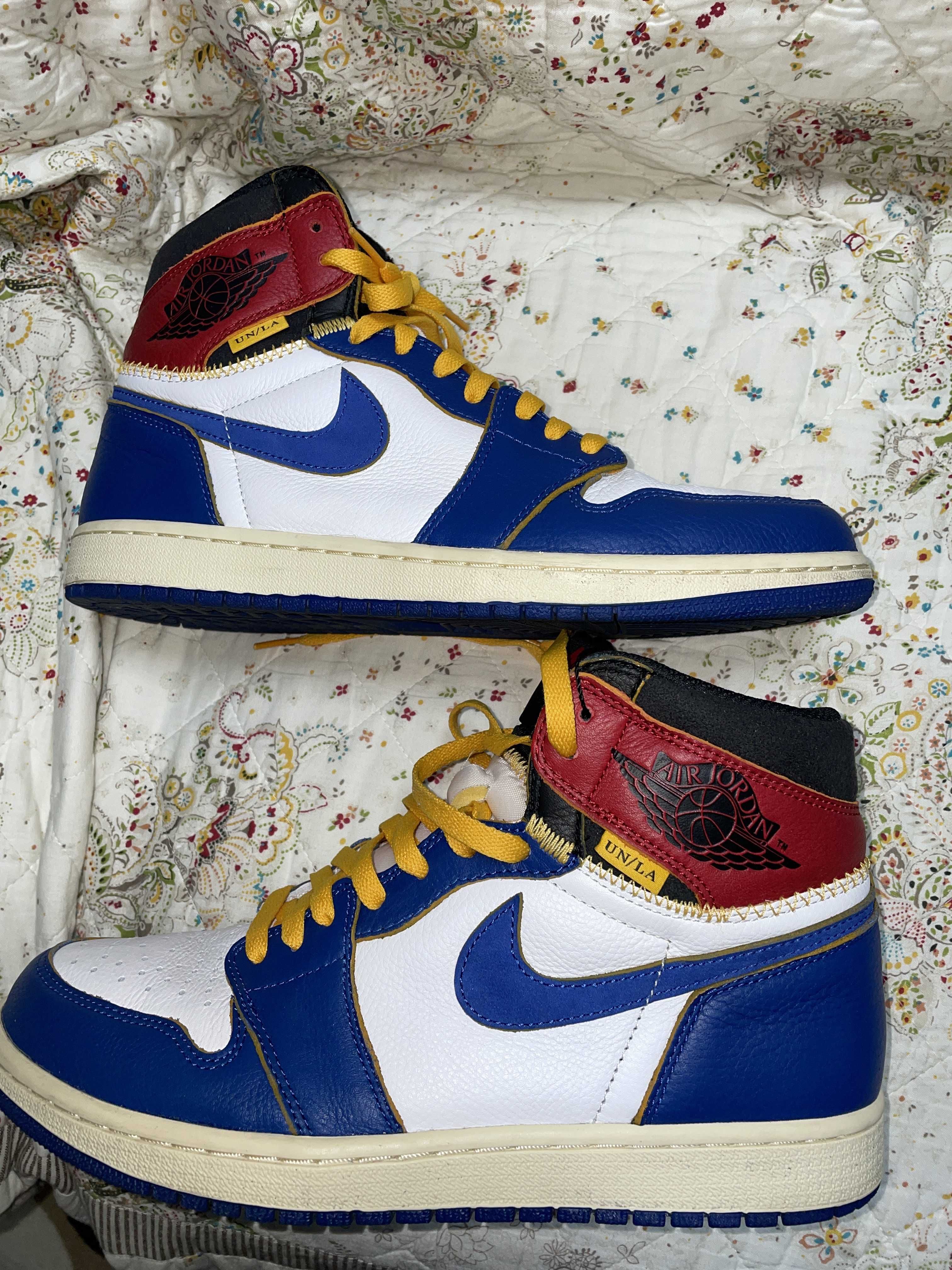 Union × Nike Air Jordan 1 Retro High OG NRG "Storm Blue/Varsity Red"
