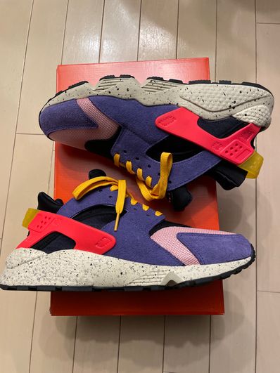 size? × Nike Air Huarache "Court Purple/Bright Crimson"