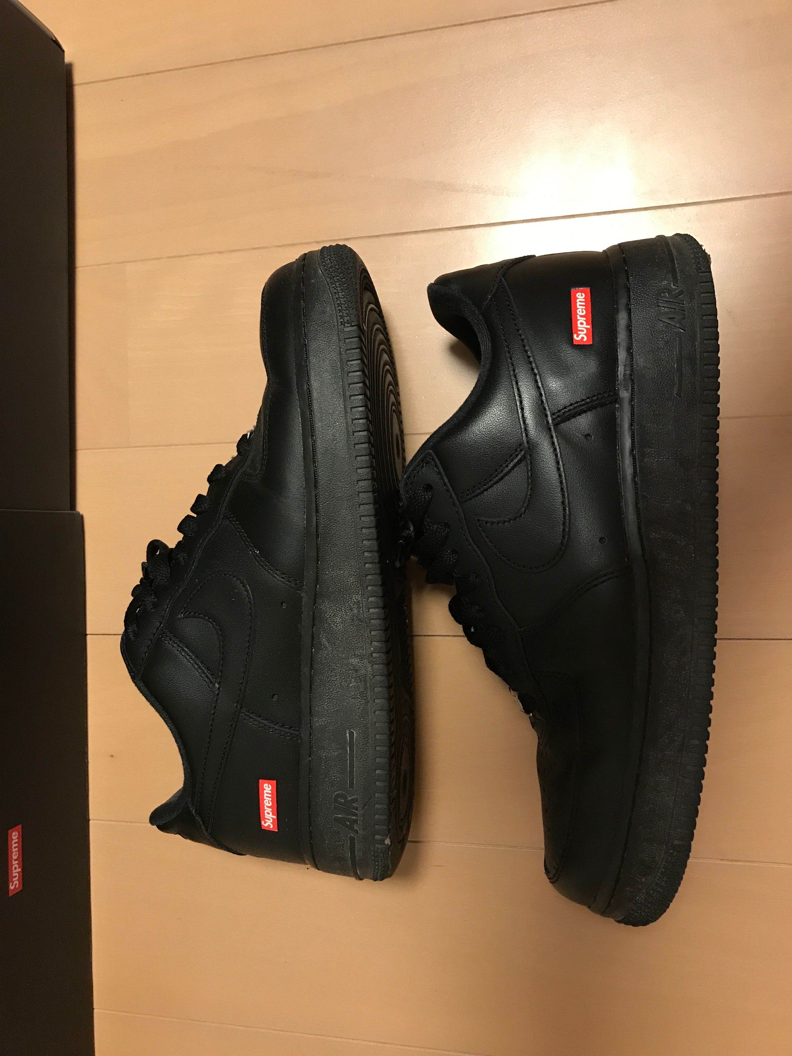 Supreme × Nike Air Force 1 Low "Black"