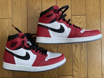 Spiderman × Nike Air Jordan 1 Origin Story "Gym Red/White/Photo Blue/Black"