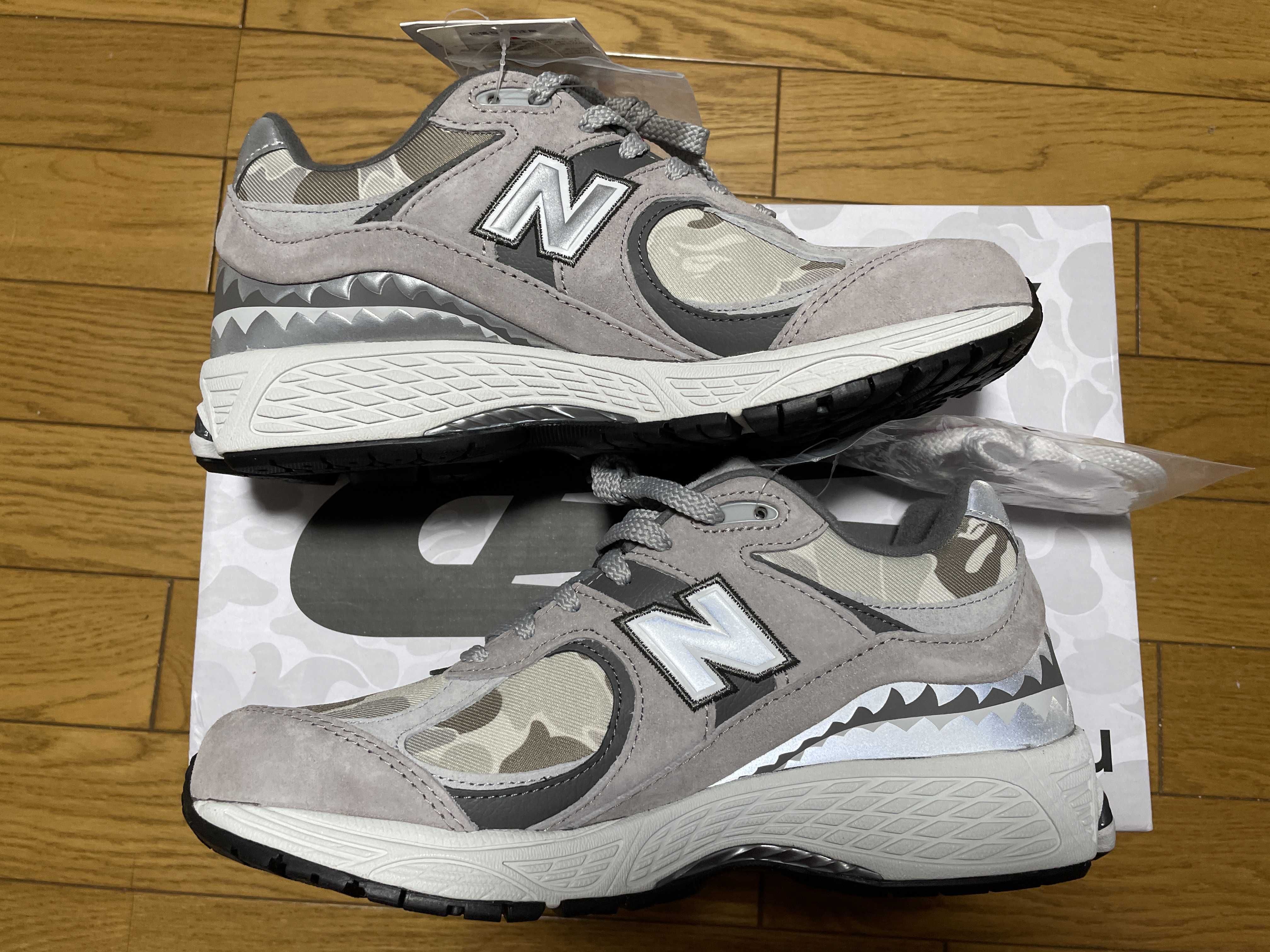 A BATHING APE × New Balance 2002R "Gray"