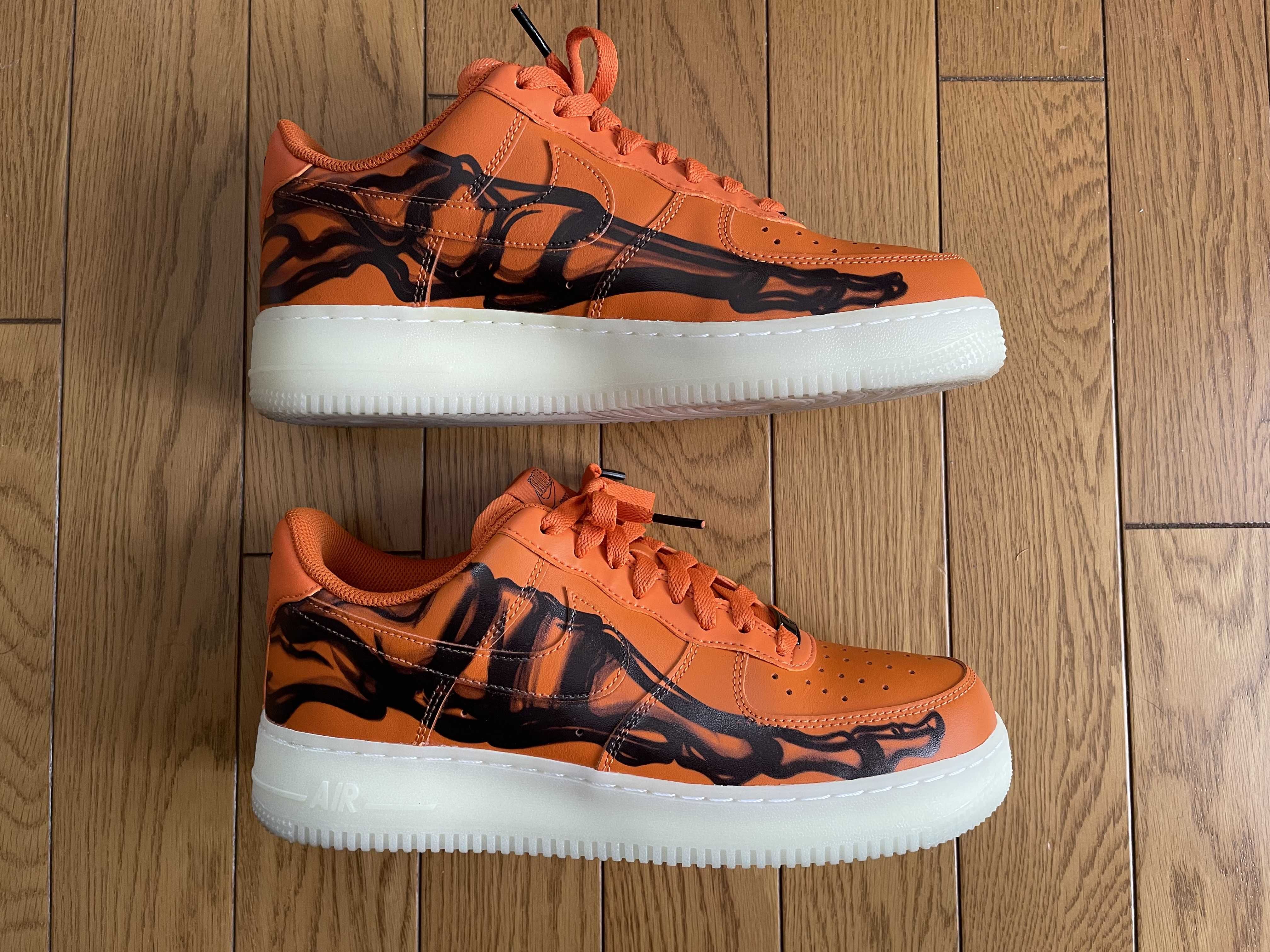 Nike Air Force 1 Low "Orange Skelton"