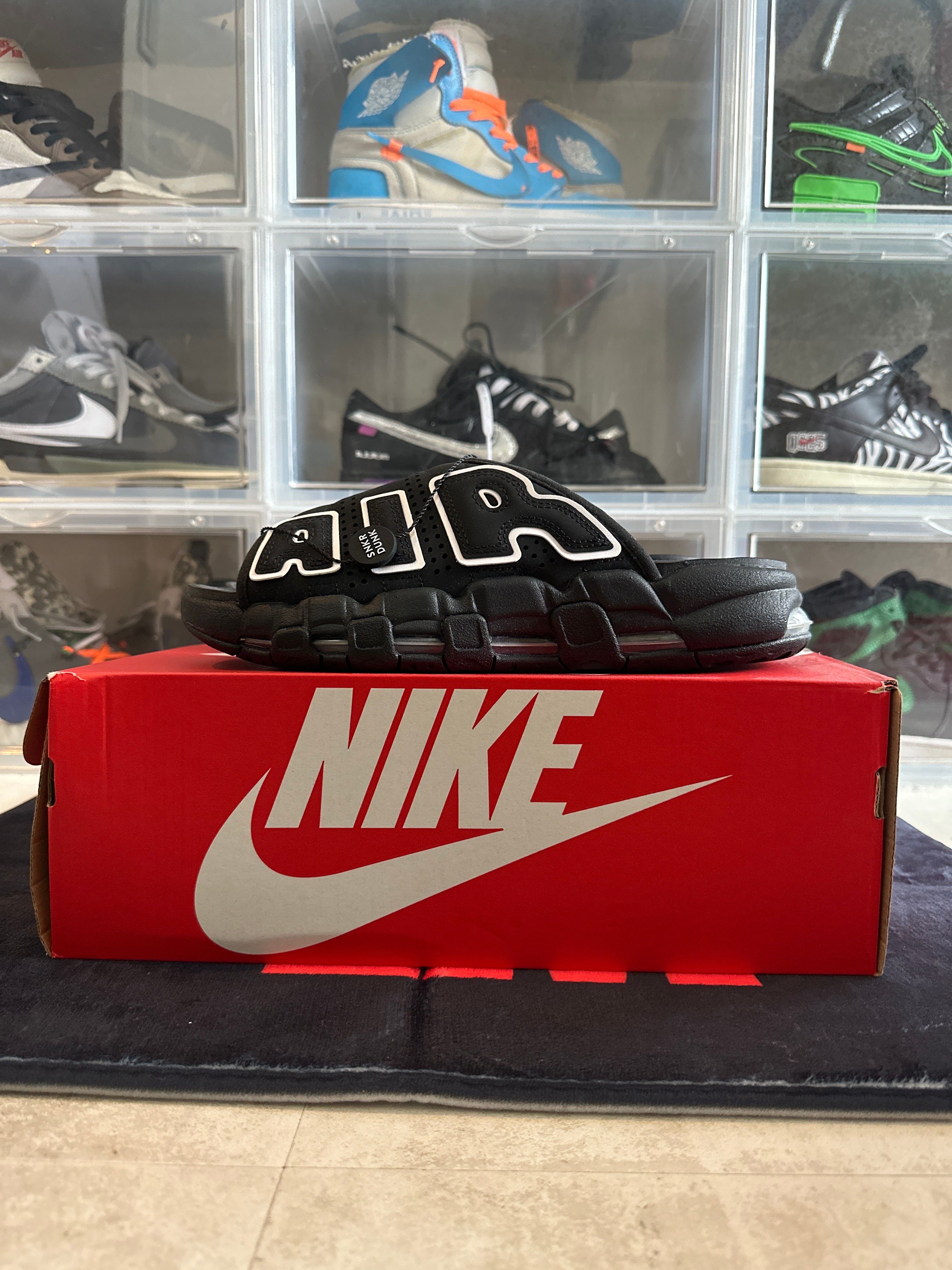 Nike Air More Uptempo Slide "Black" (DV2132-001/DV2137-001)