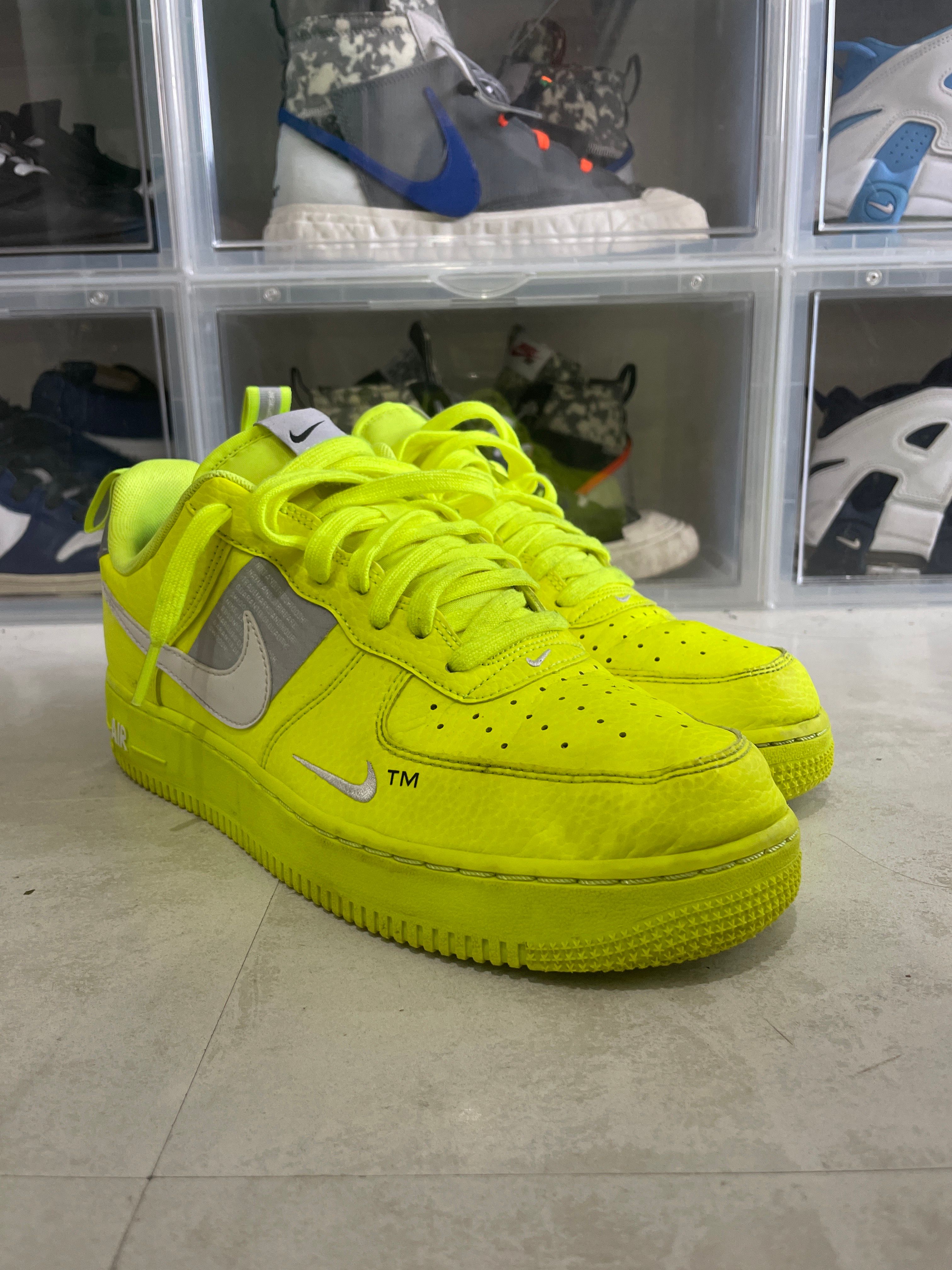 Nike Air Force 1 Low Utility "Volt/White/Black/Wolf Grey"