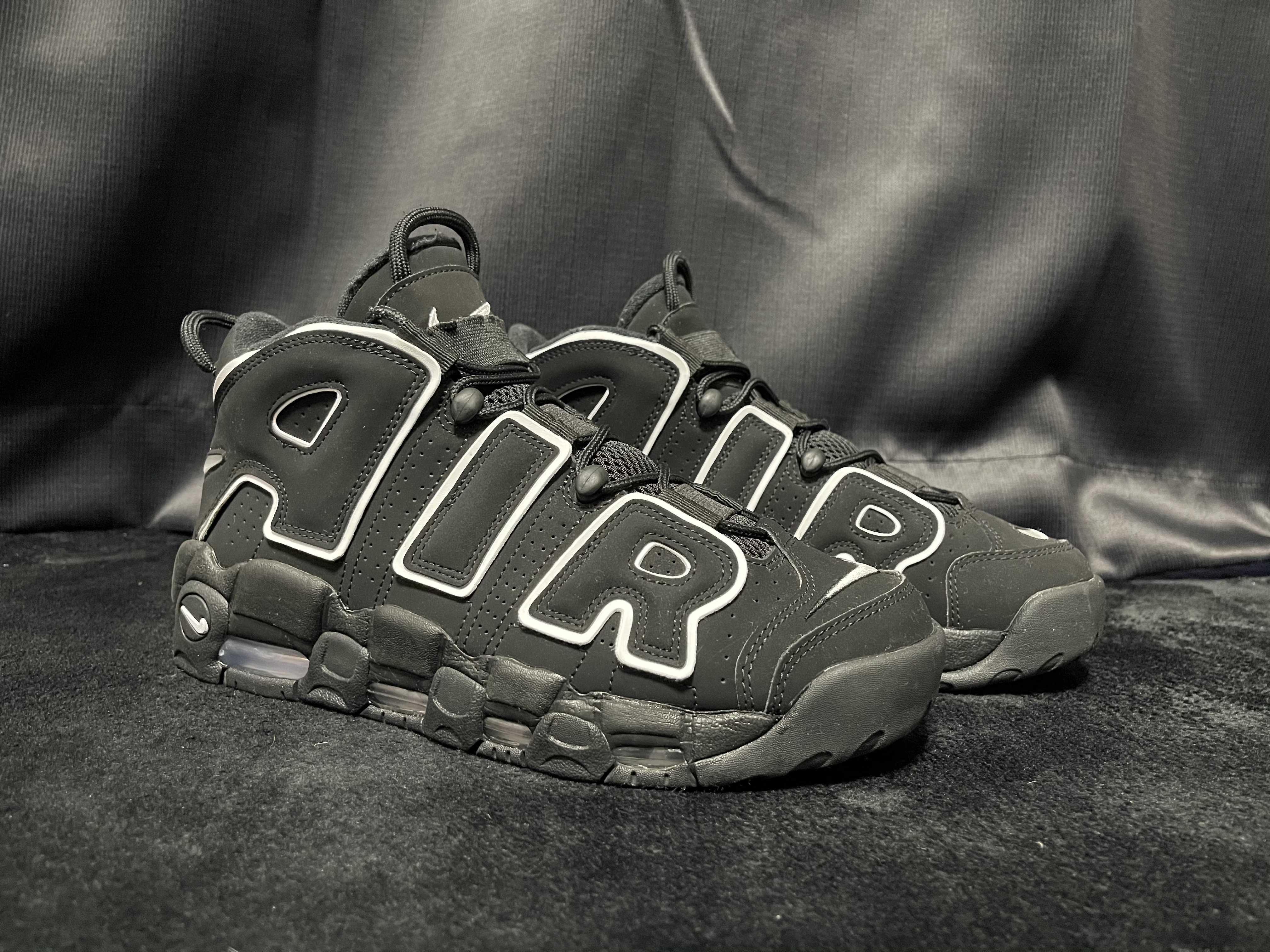 Nike Air More Uptempo "Black/White"(2020)