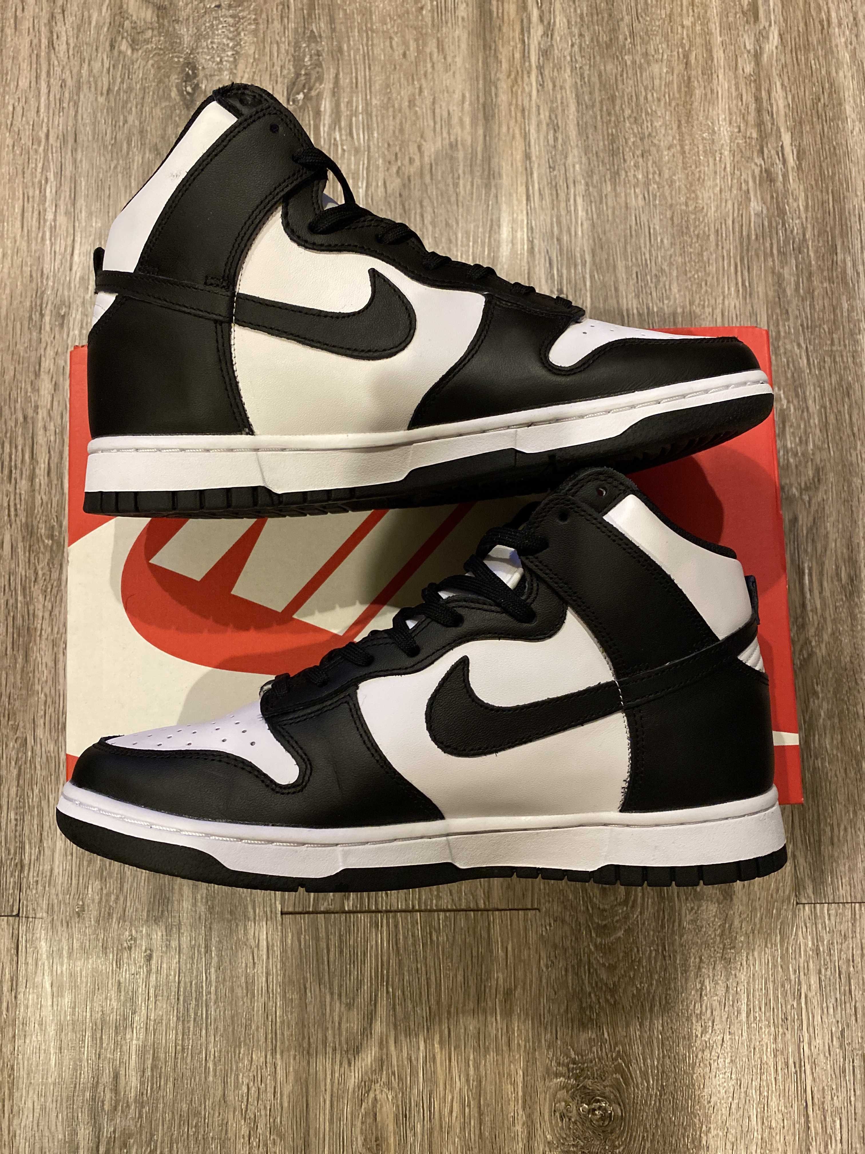 Nike Women's Dunk High "Black and White"