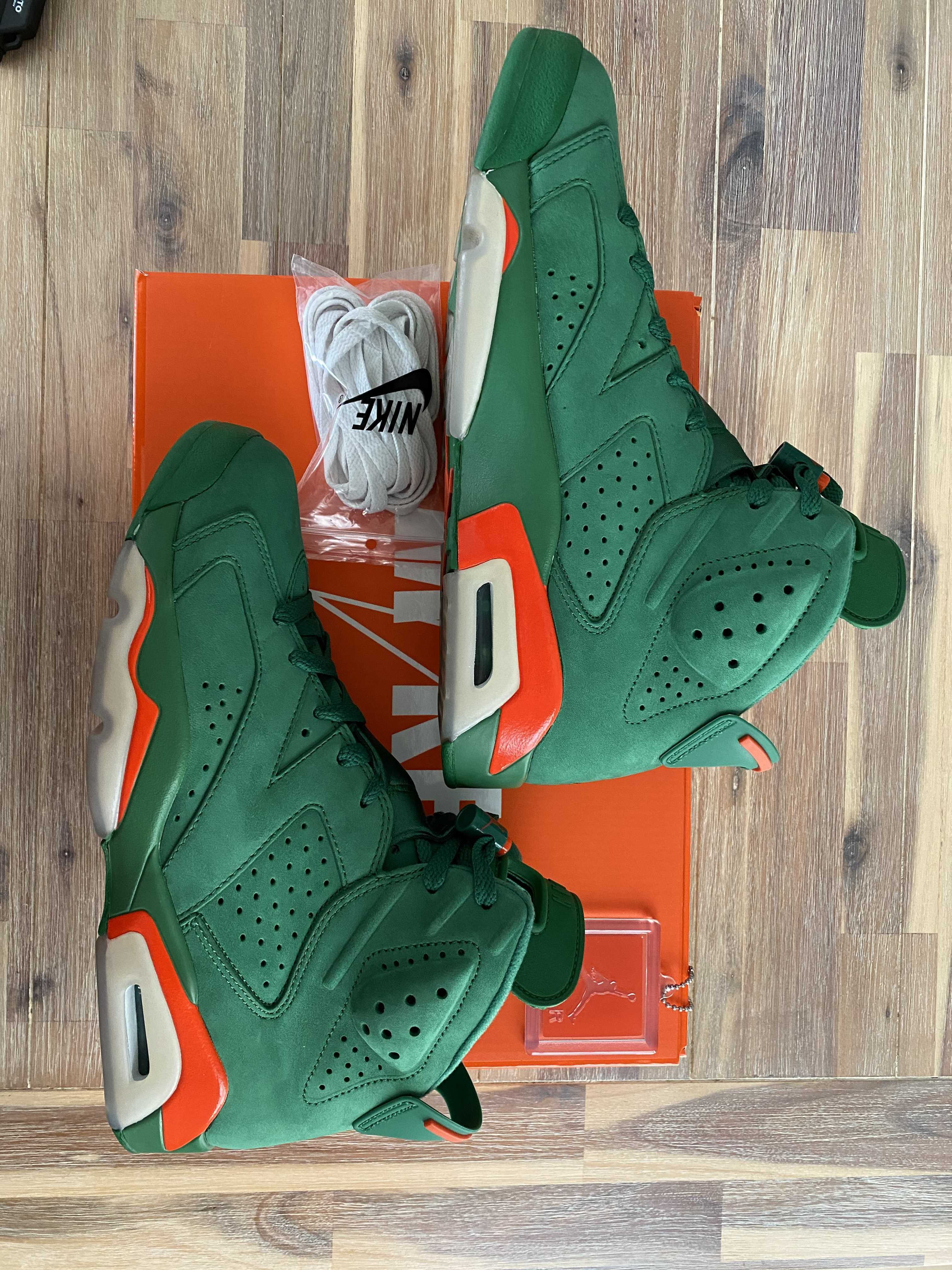 NIKE AIR JORDAN 6 RETRO "GATORADE GREEN"