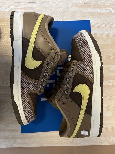 UNDEFEATED × Nike Dunk Low SP "Canteen/Lemon Frost/Palomino"
