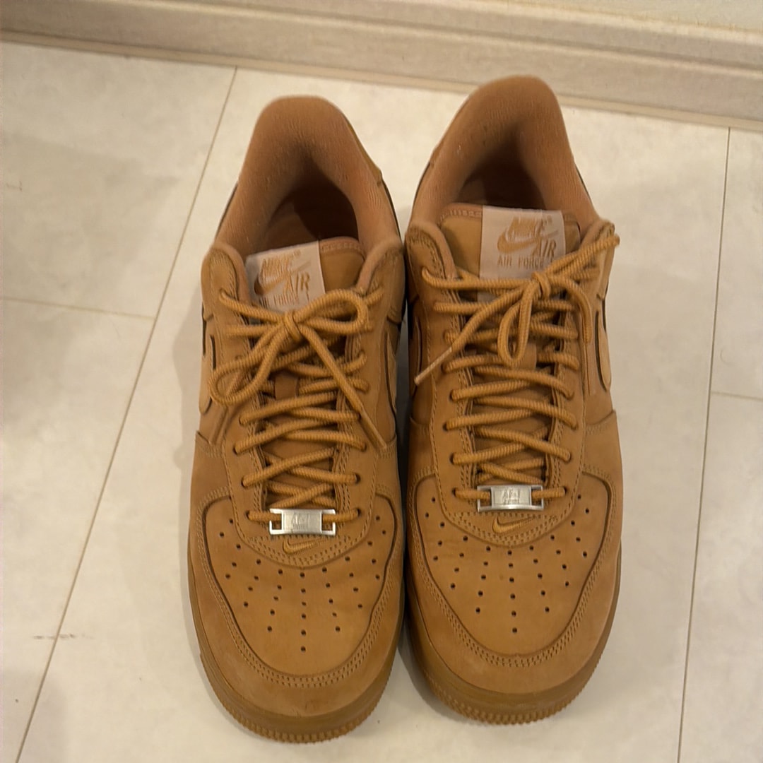 Supreme × Nike Air Force 1 Low "Flax/Wheat"