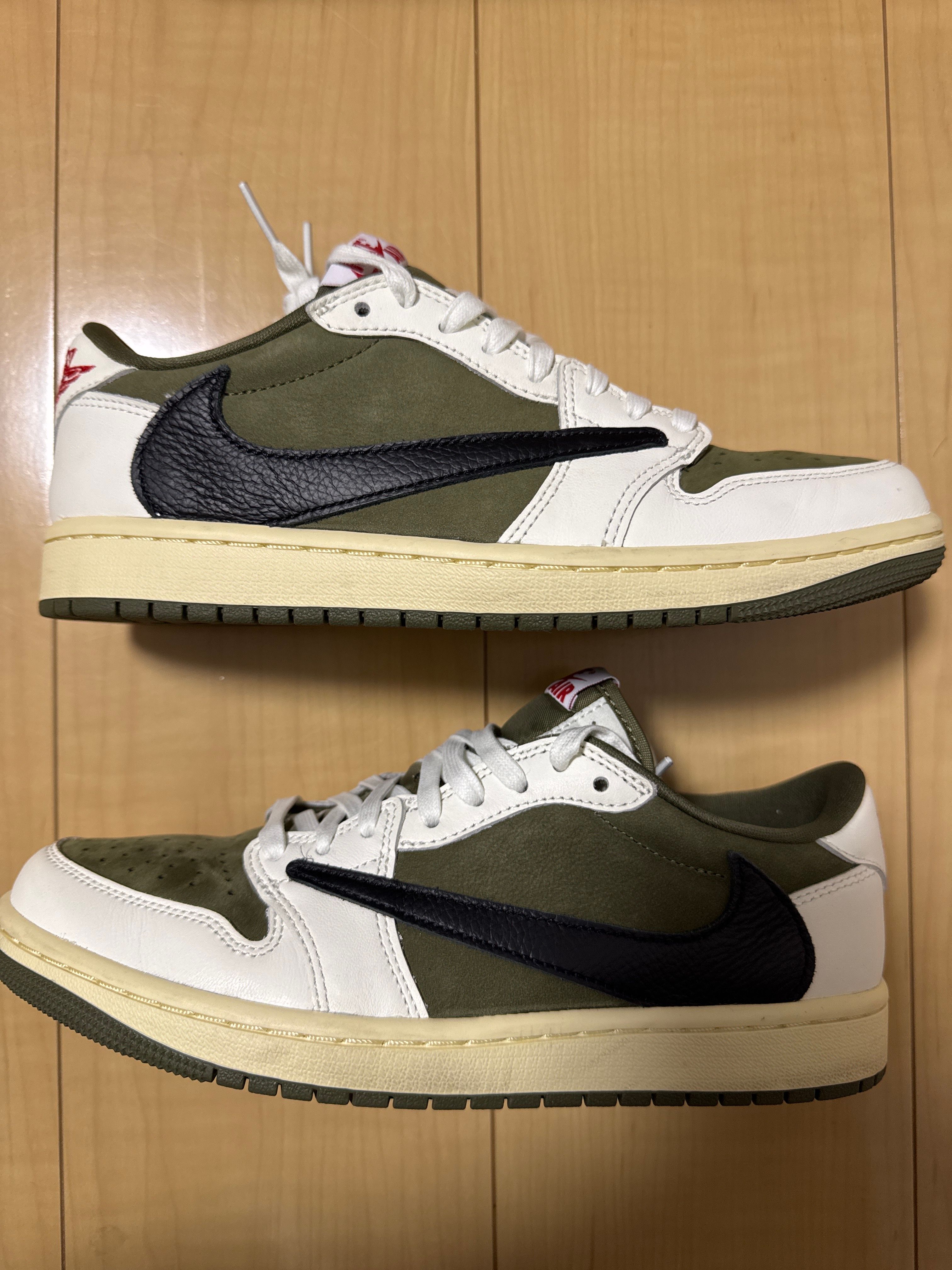 Travis Scott × Nike Air Jordan 1 Low OG SP "Reverse Olive"