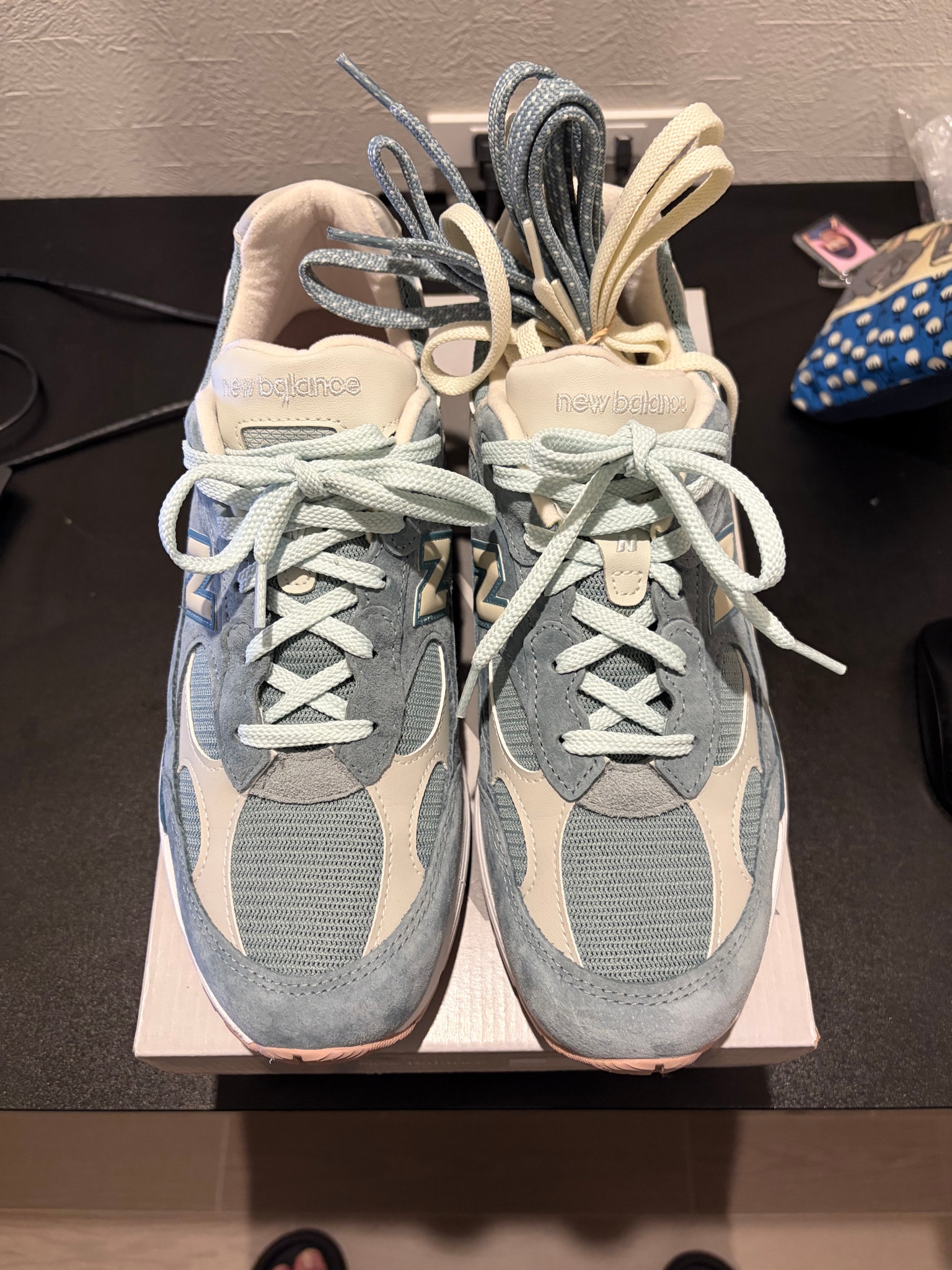 KITH × New Balance 992 "Aegean Blue/Shadow Gray"