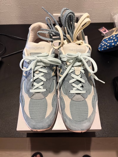 KITH × New Balance 992 "Aegean Blue/Shadow Gray"