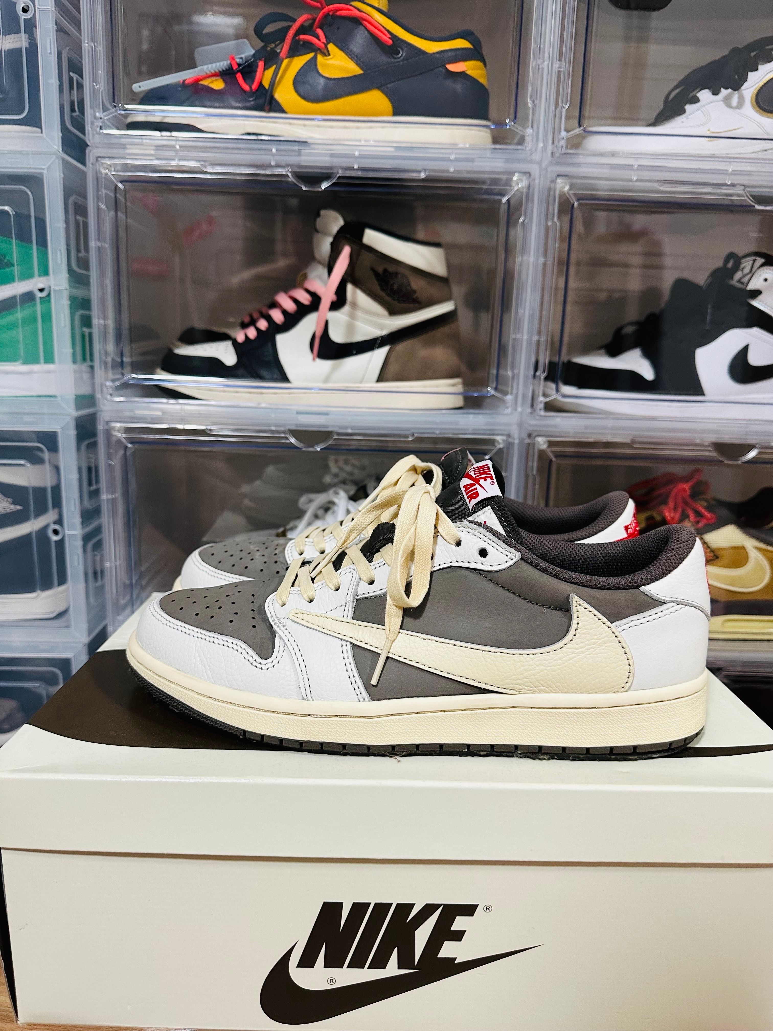 Travis Scott × Nike Air Jordan 1 Low OG SP "Reverse Mocha/Sail and Ridgerock"