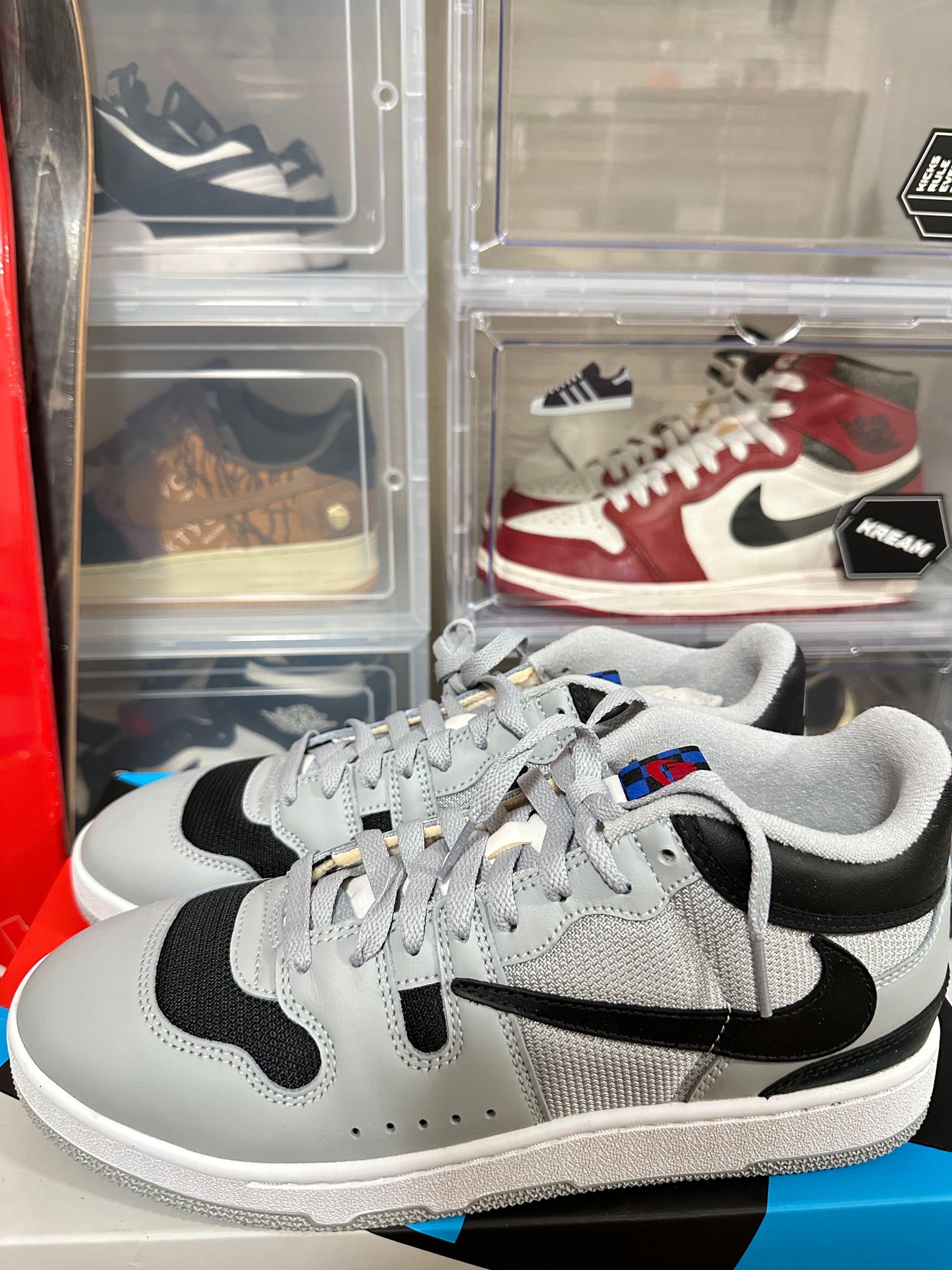 Travis Scott Cactus Jack × Nike Attack (Mac Attack) "Light Smoke Grey"