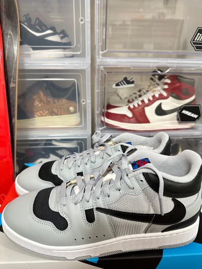 Travis Scott Cactus Jack × Nike Attack (Mac Attack) "Light Smoke Grey"