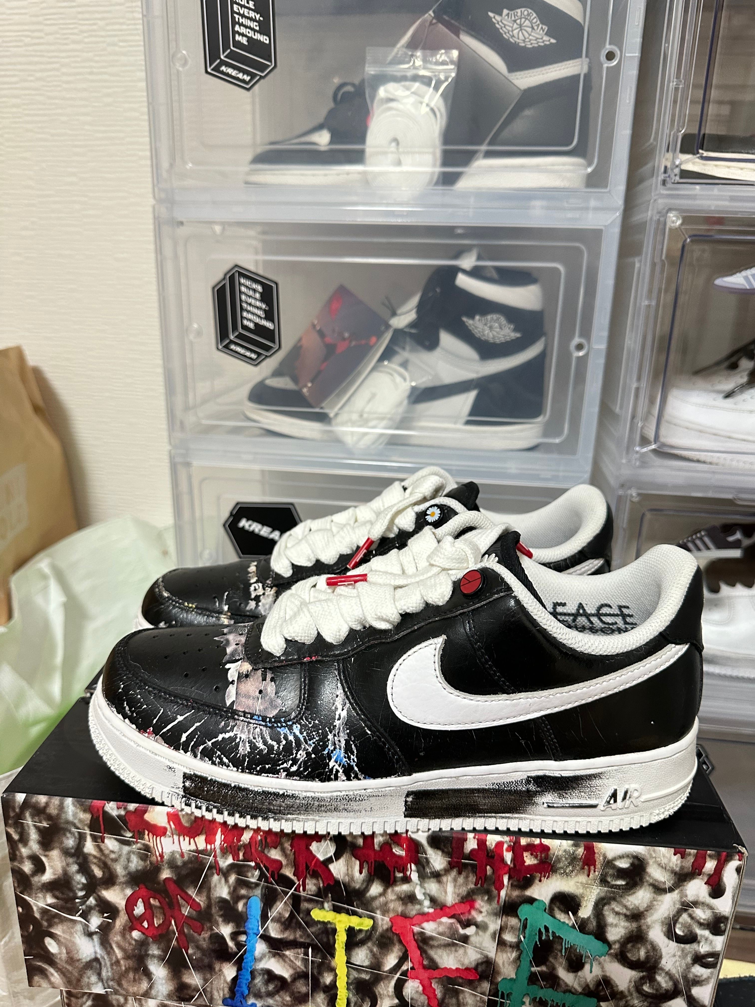PEACEMINUSONE × Nike Air Force 1 Low Para Noise "Black" / G-DRAGON
