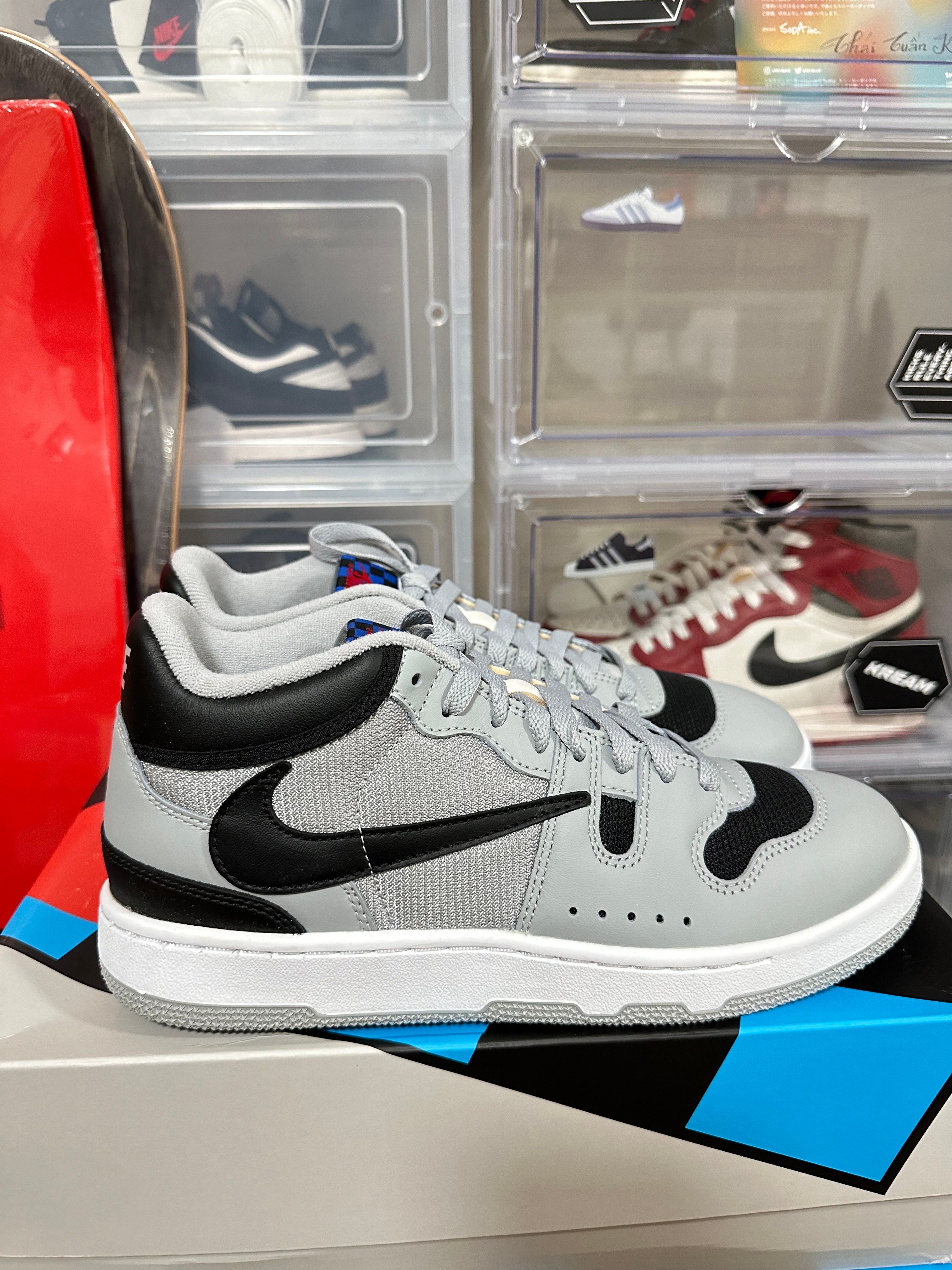 Travis Scott Cactus Jack × Nike Attack (Mac Attack) "Light Smoke Grey"