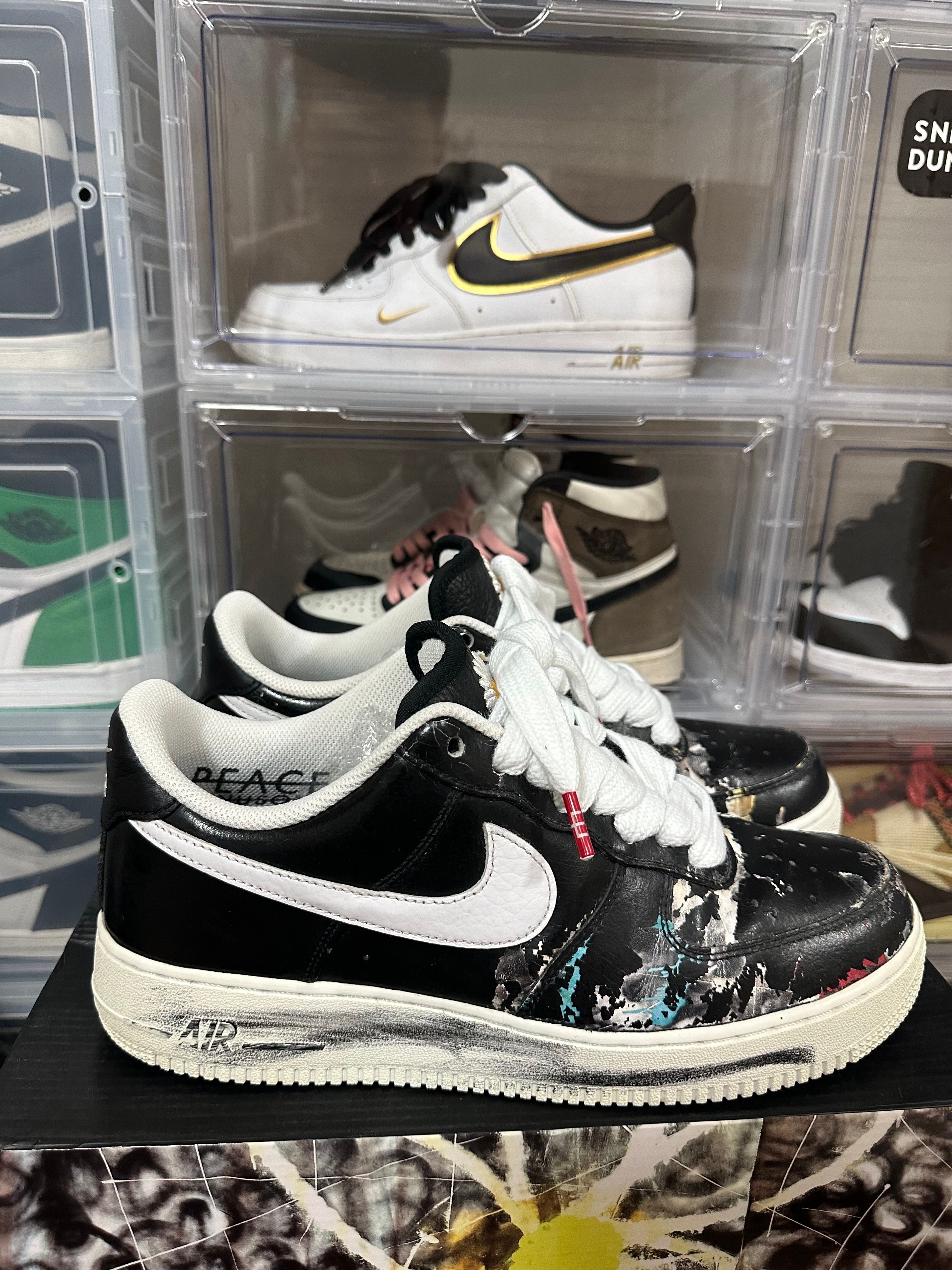 PEACEMINUSONE × Nike Air Force 1 Low Para Noise "Black" / G-DRAGON