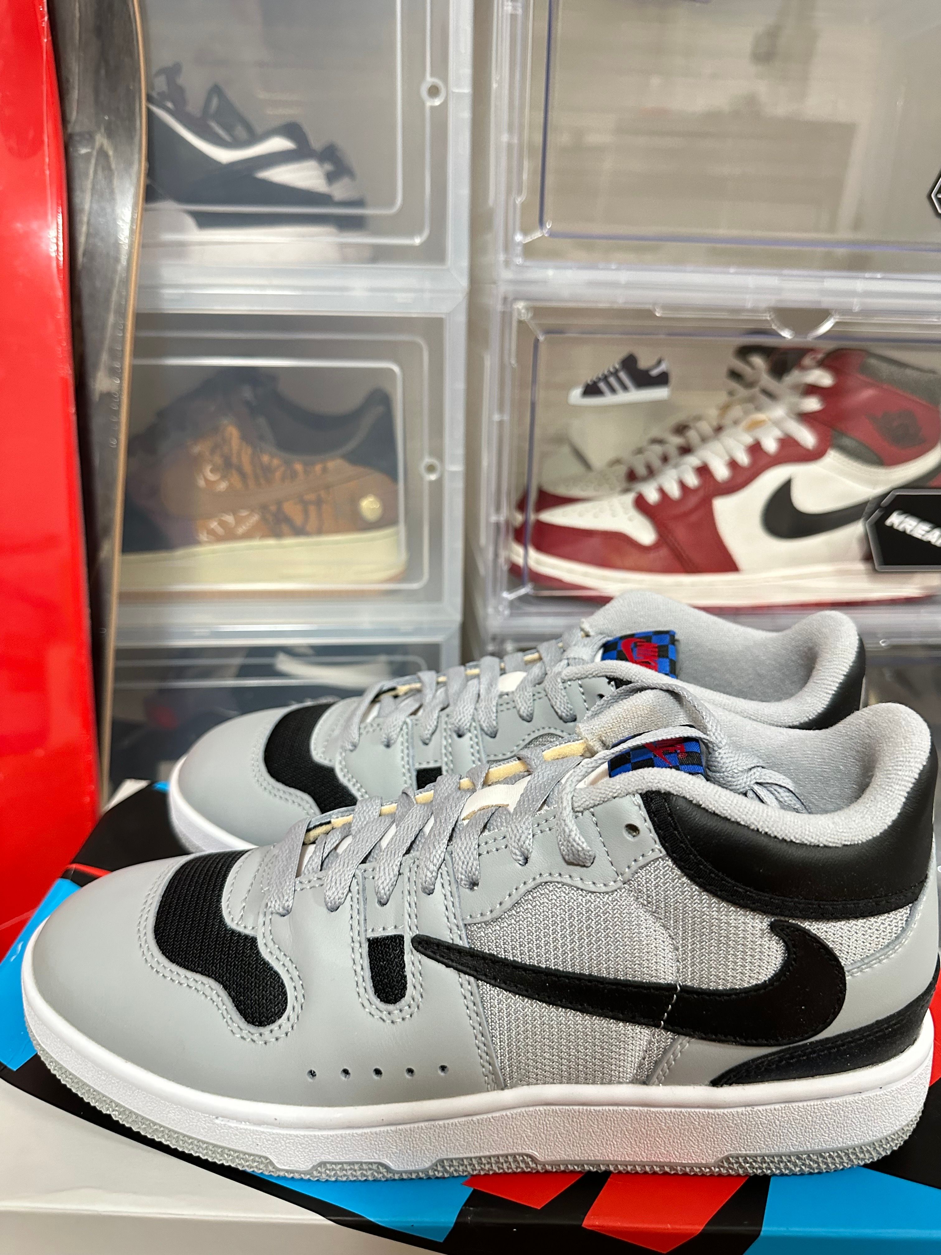 Travis Scott Cactus Jack × Nike Attack (Mac Attack) "Light Smoke Grey"