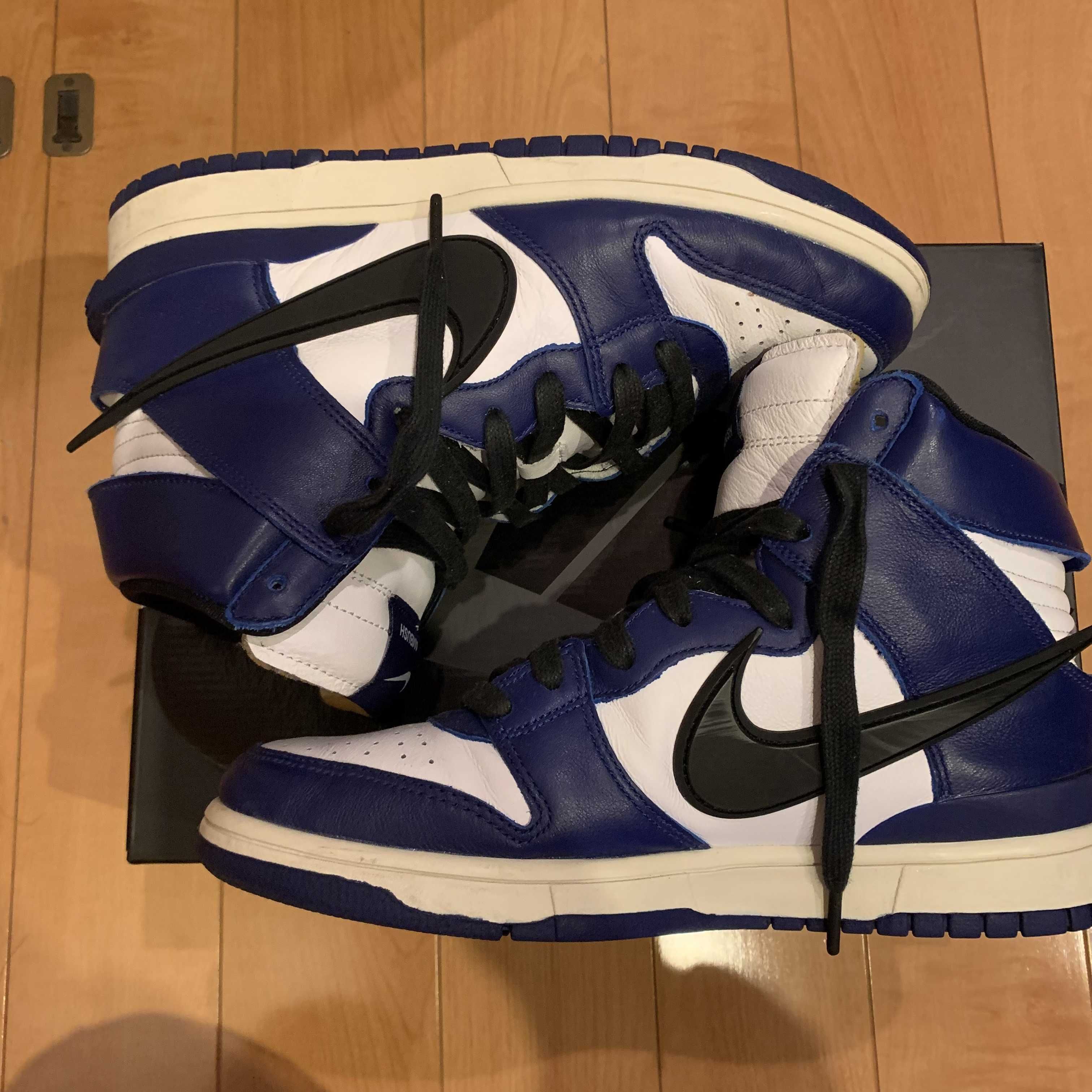 AMBUSH × NIKE DUNK HIGH "DEEP ROYAL"