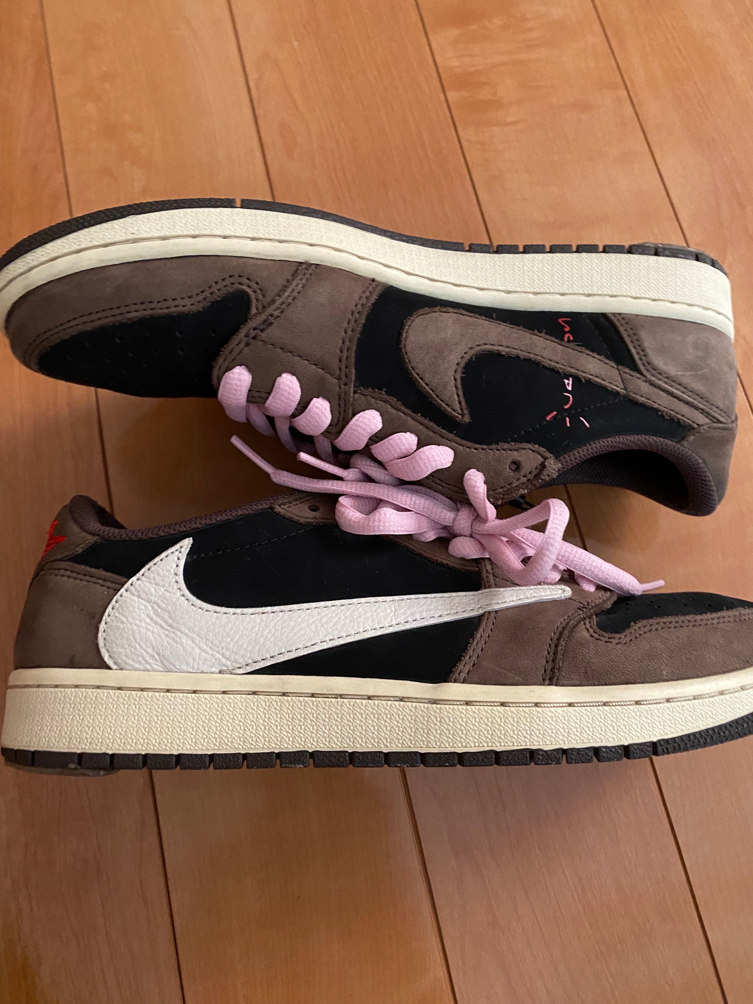 Travis Scott × Nike Air Jordan 1 Low OG SP-T "Black/Dark Mocha"