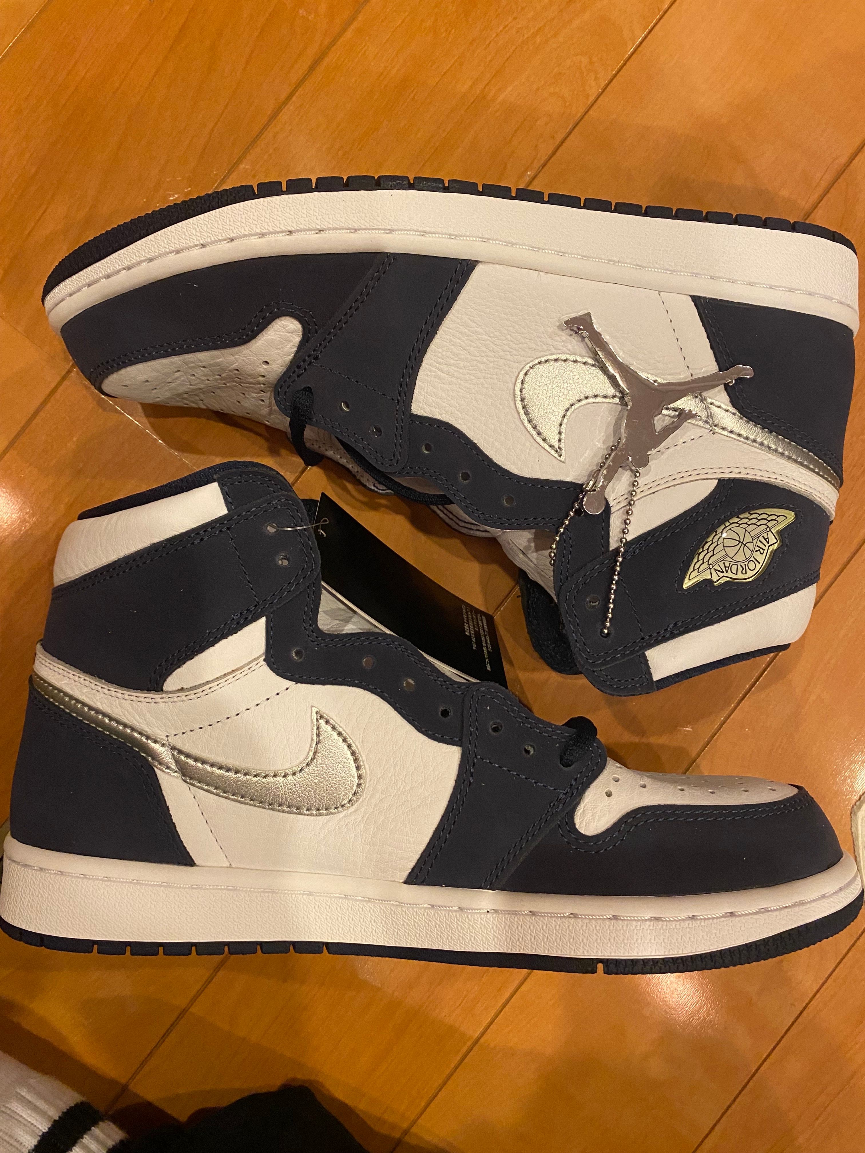 Nike Air Jordan 1 Retro High OG CO.JP "Midnight Navy"(2020)(ブリーフケース付き)