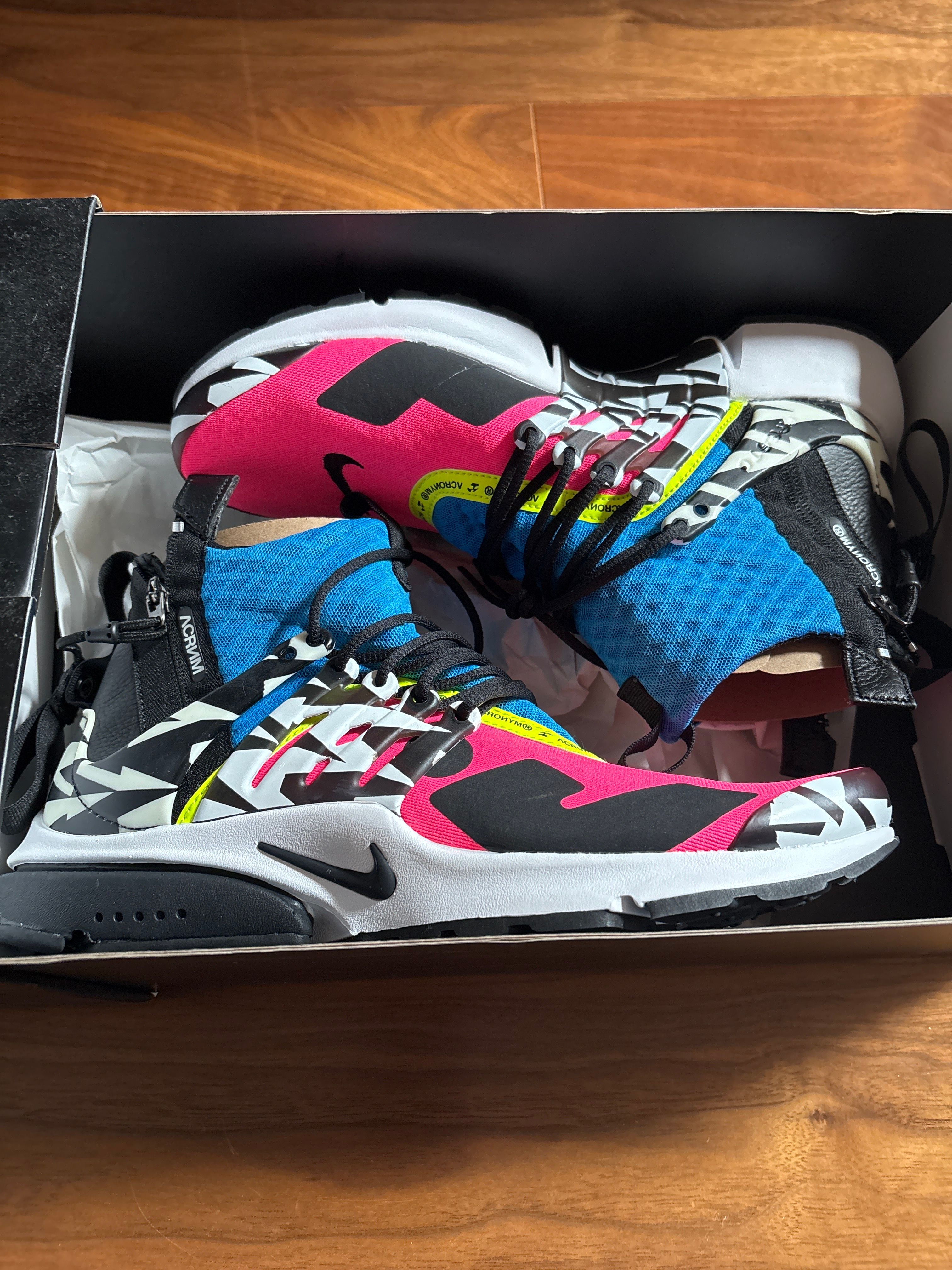 ACRONYM × Nike Air Presto Mid "Hyper Pink"