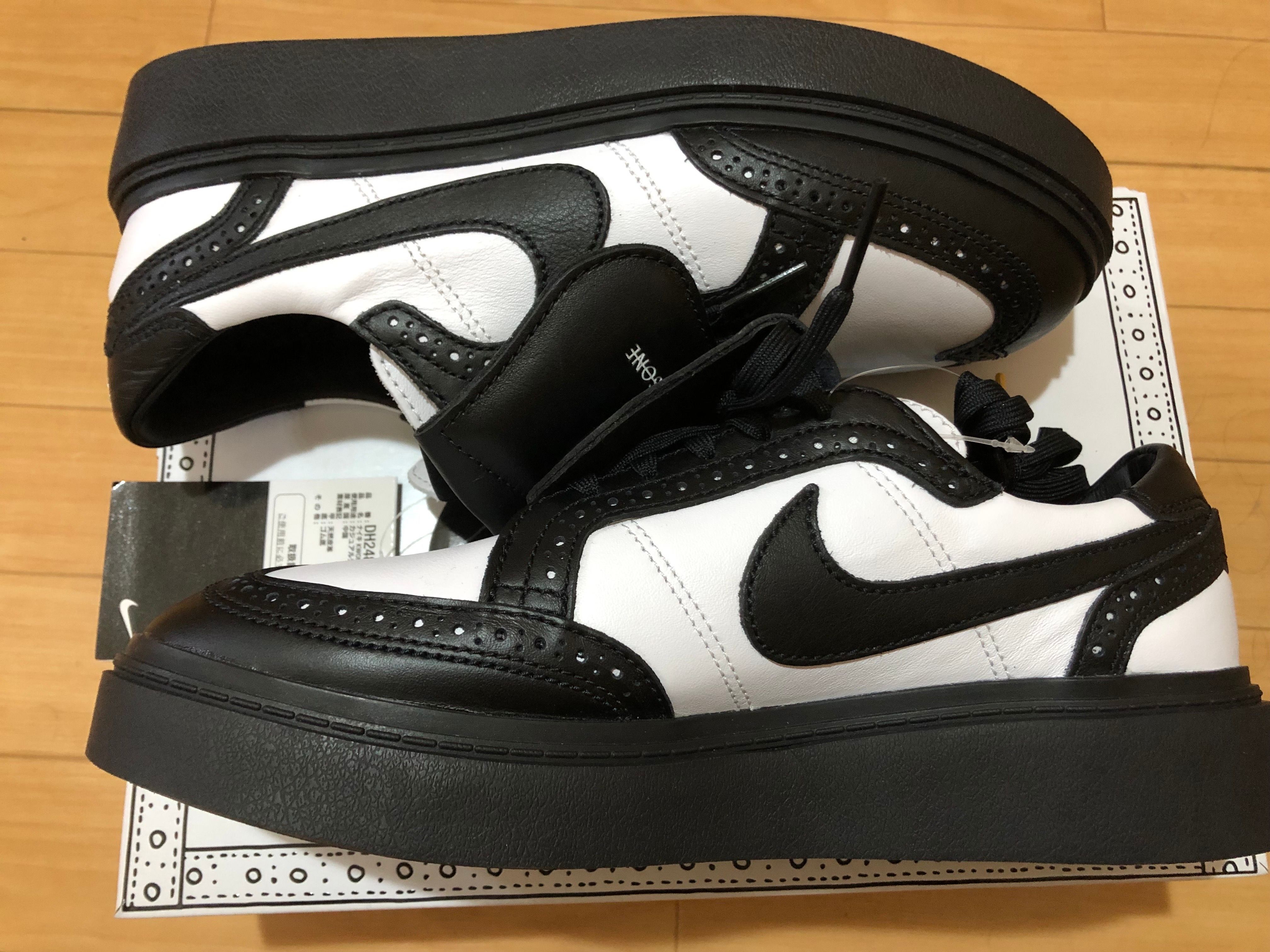 NIKE ピースマイナスワン ナイキ クウォンド1 ブラックアンドホワイト