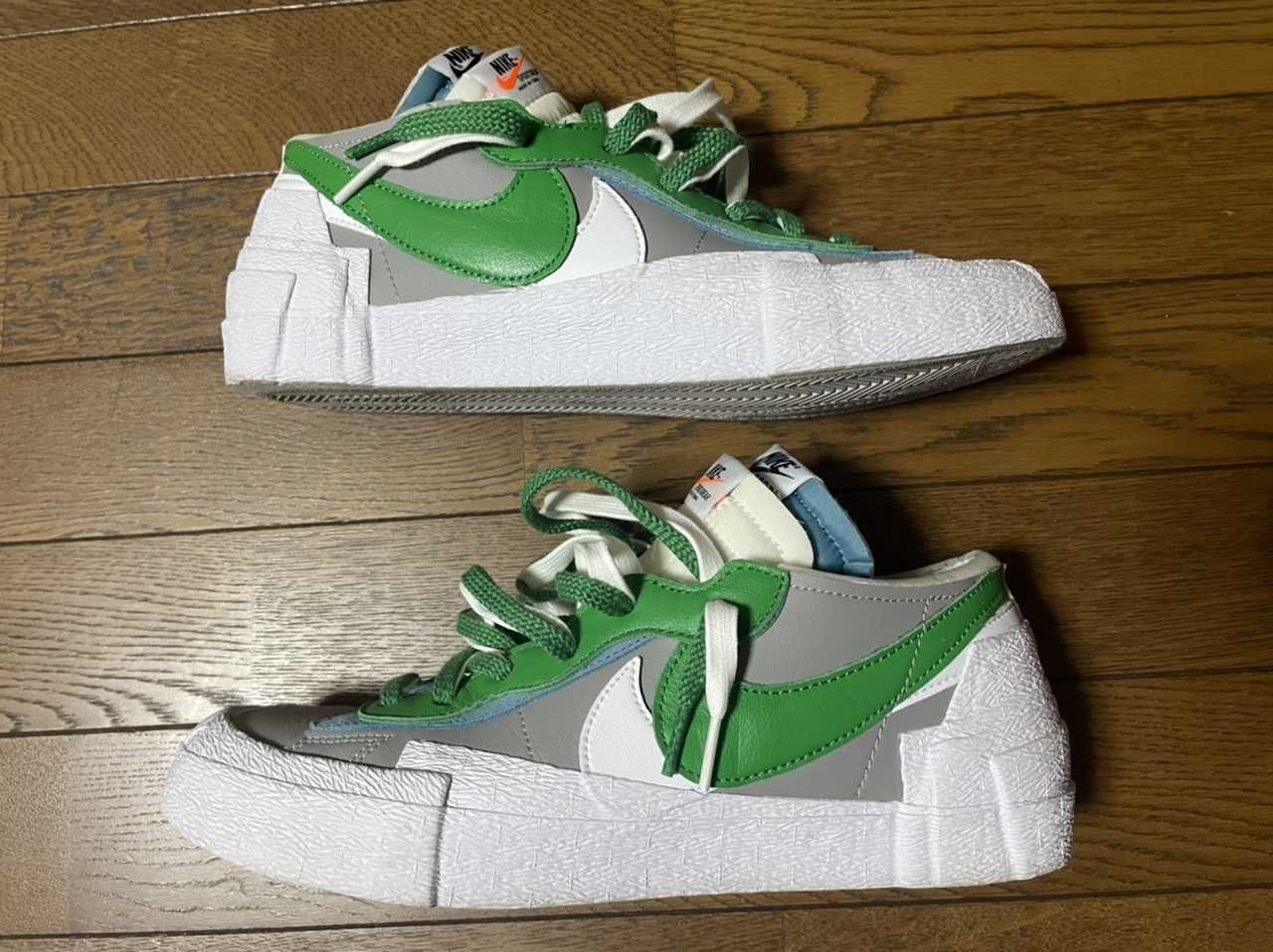 sacai × Nike Blazer Low "Classic Green"